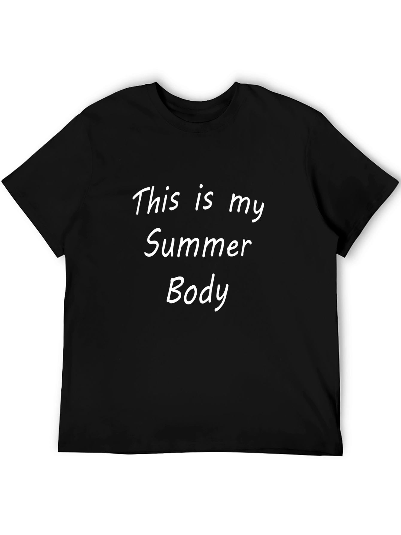 Summer Body T-Shirt - Funny Slogan Tee