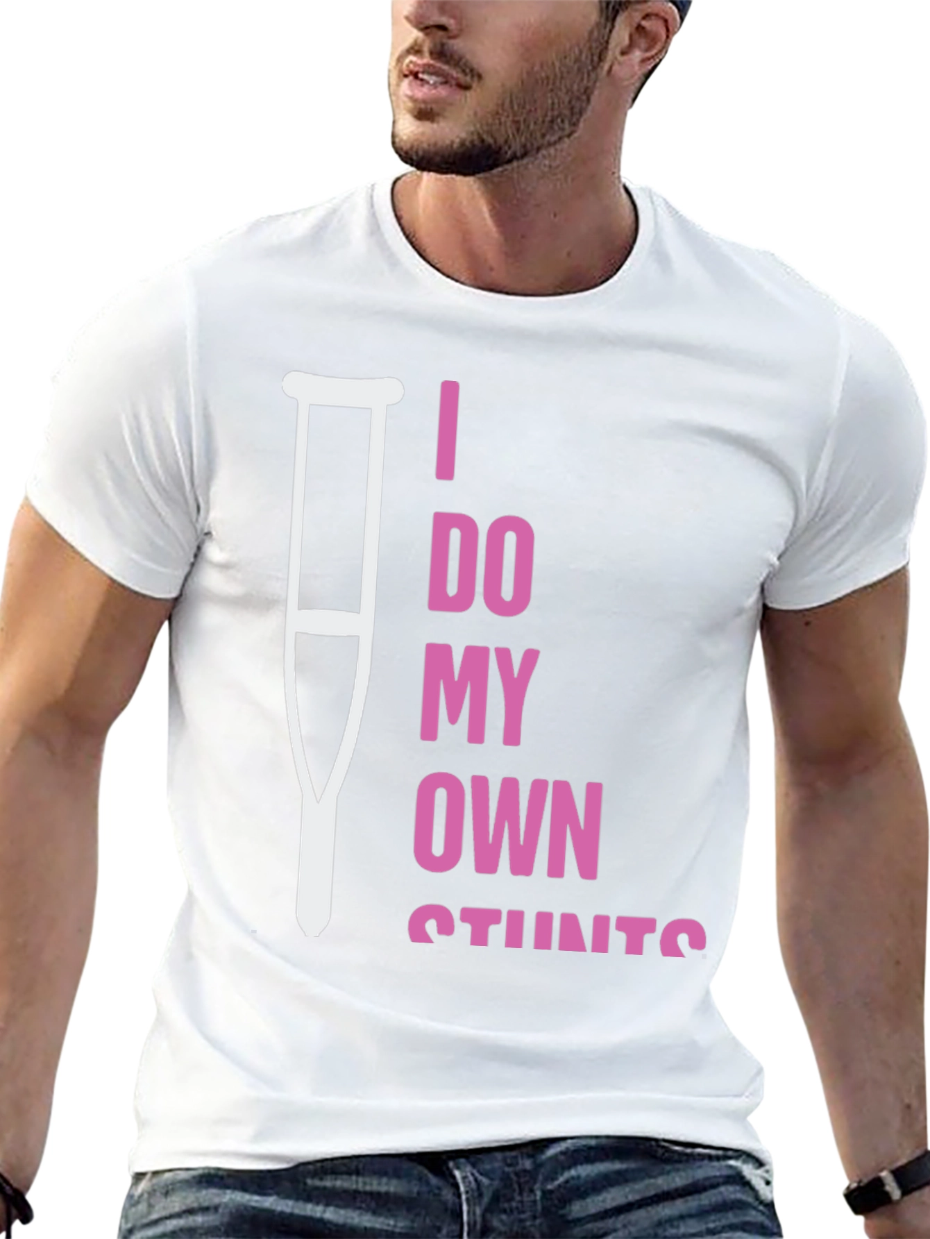 I Do My Own Stunts Humor T-Shirt