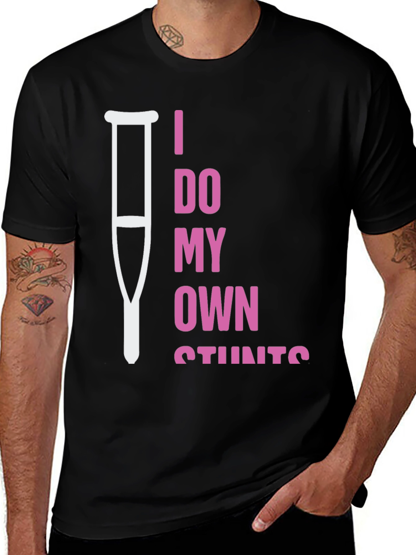 I Do My Own Stunts Humor T-Shirt