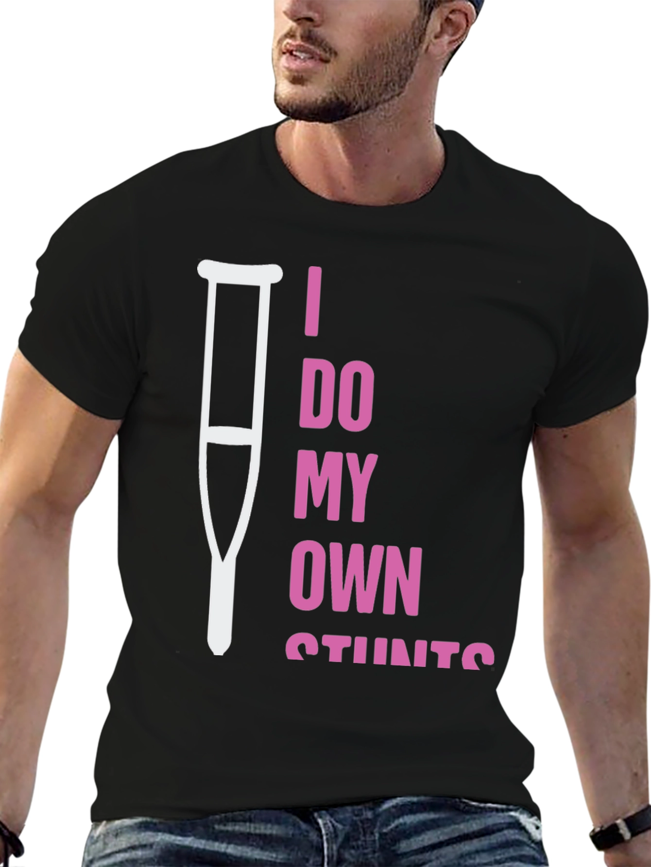 I Do My Own Stunts Humor T-Shirt