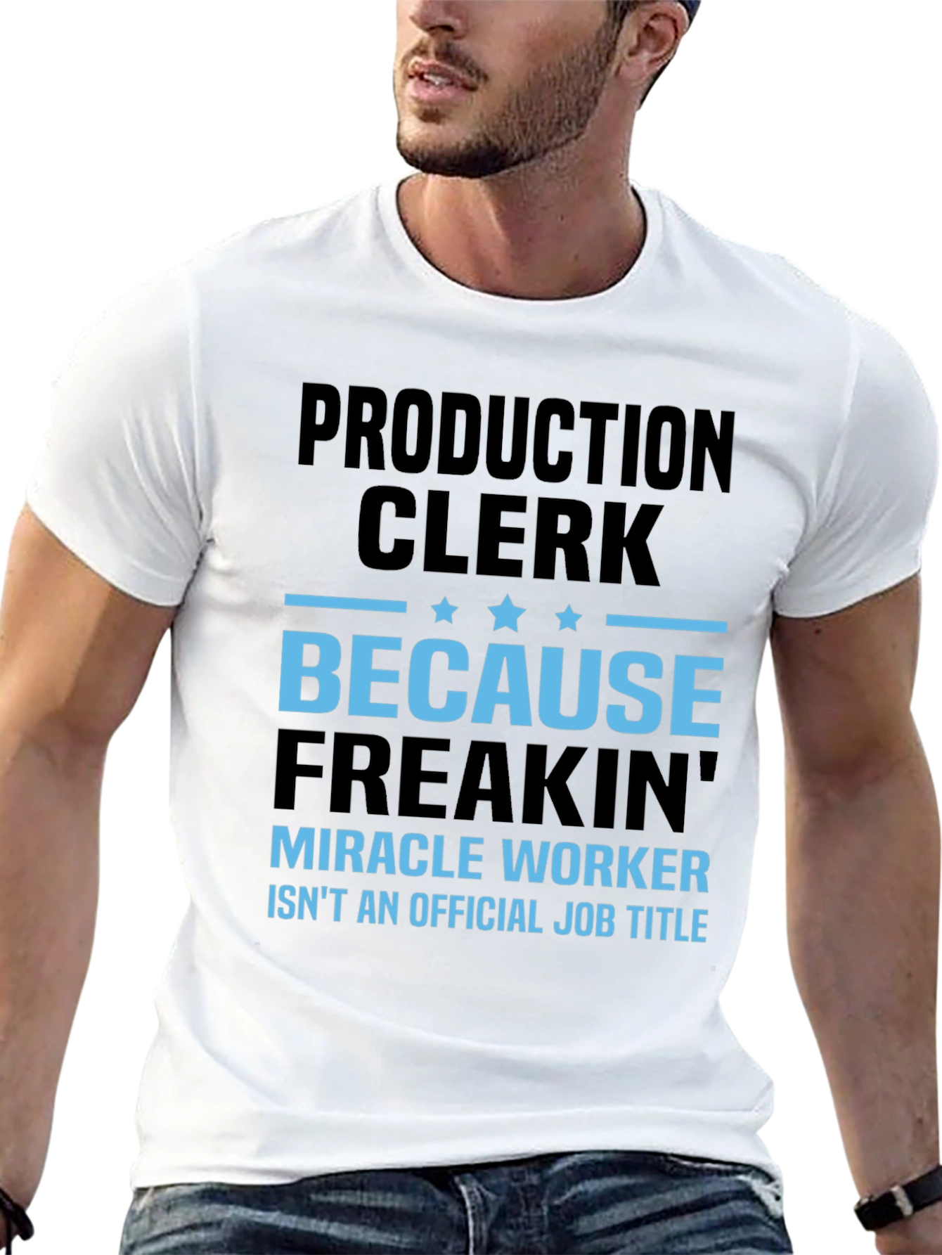 Production Clerk Miracle Worker T-Shirt