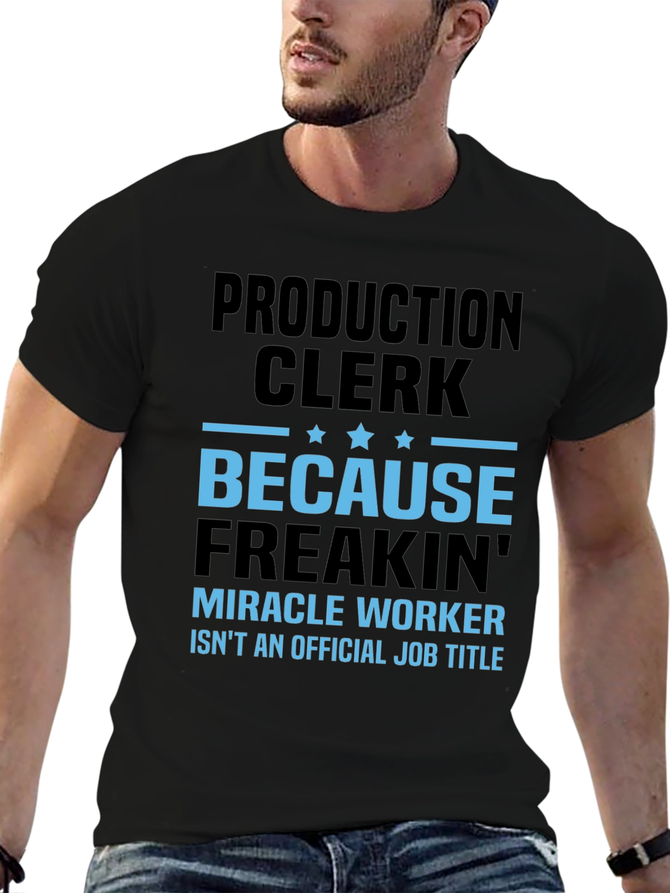 Production Clerk Miracle Worker T-Shirt