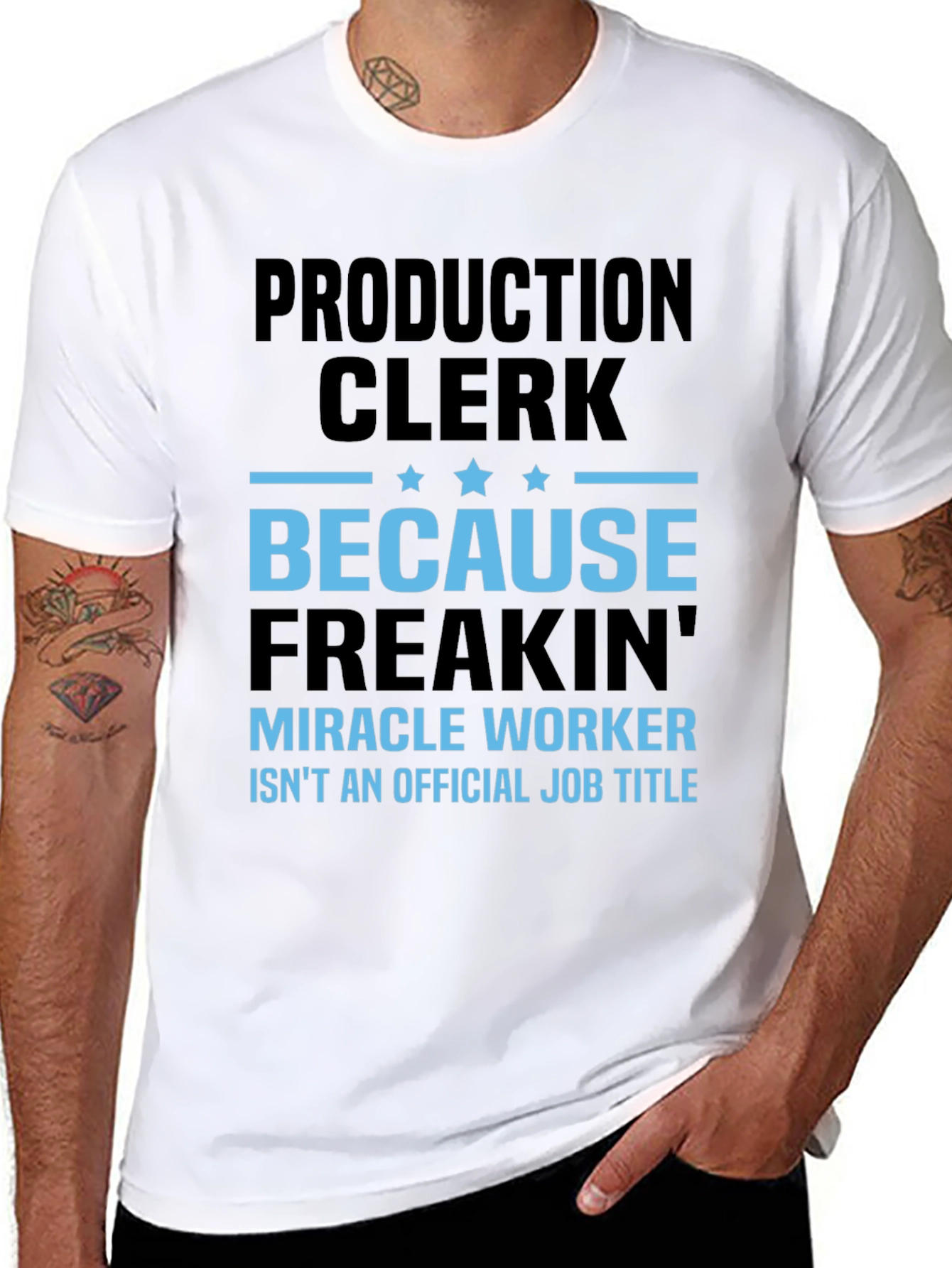 Production Clerk Miracle Worker T-Shirt