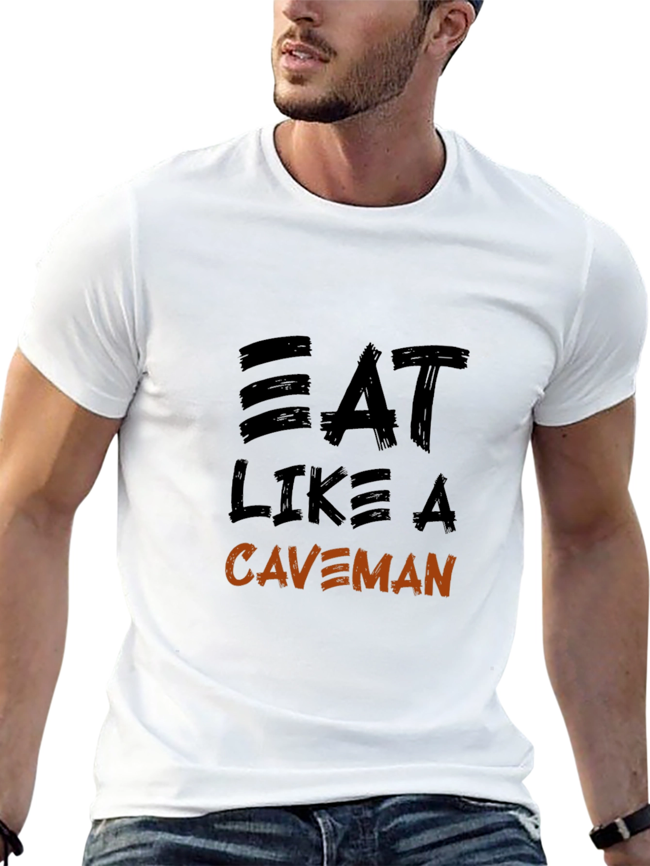 Eat Like a Caveman Graphic T-Shirt