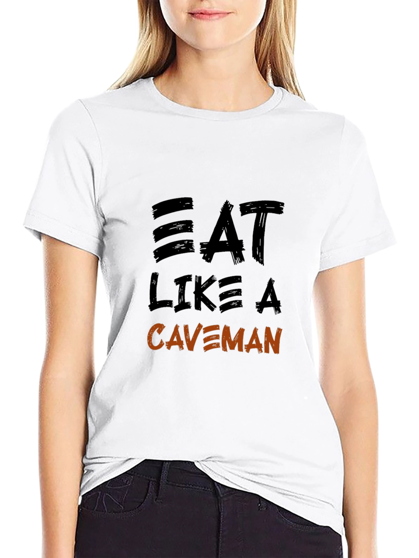 Eat Like a Caveman Graphic T-Shirt