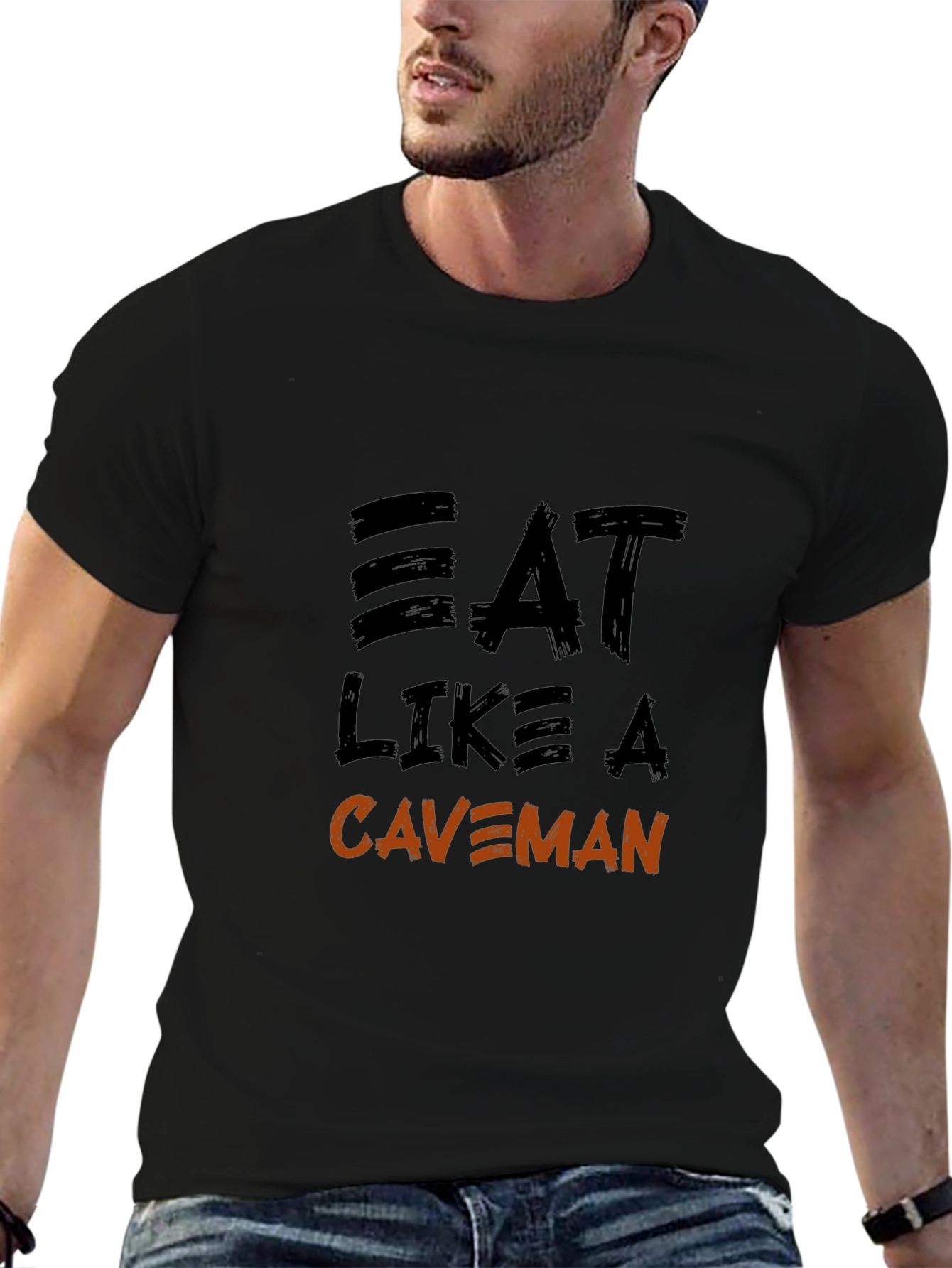Eat Like a Caveman Graphic T-Shirt