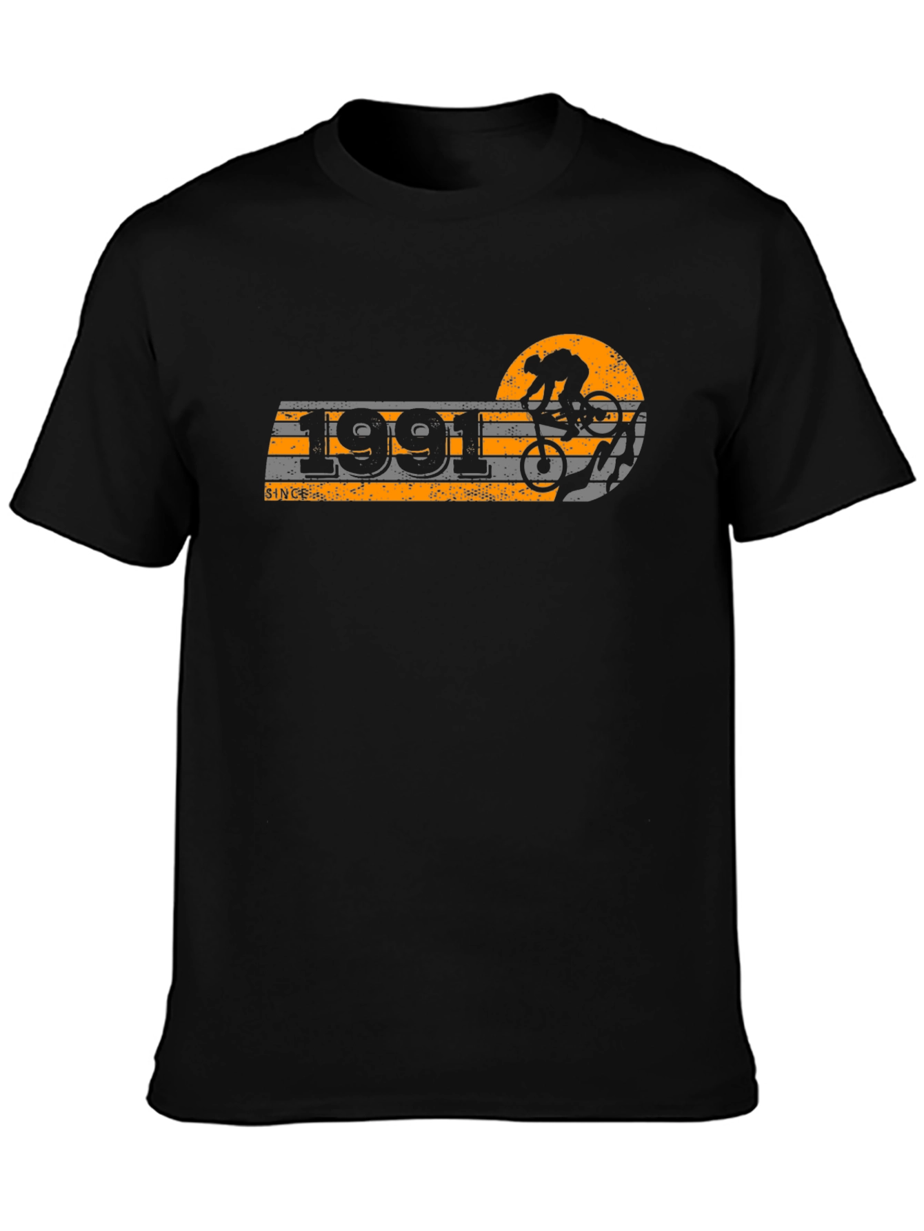 Since 1991 Biker T-Shirt - Black