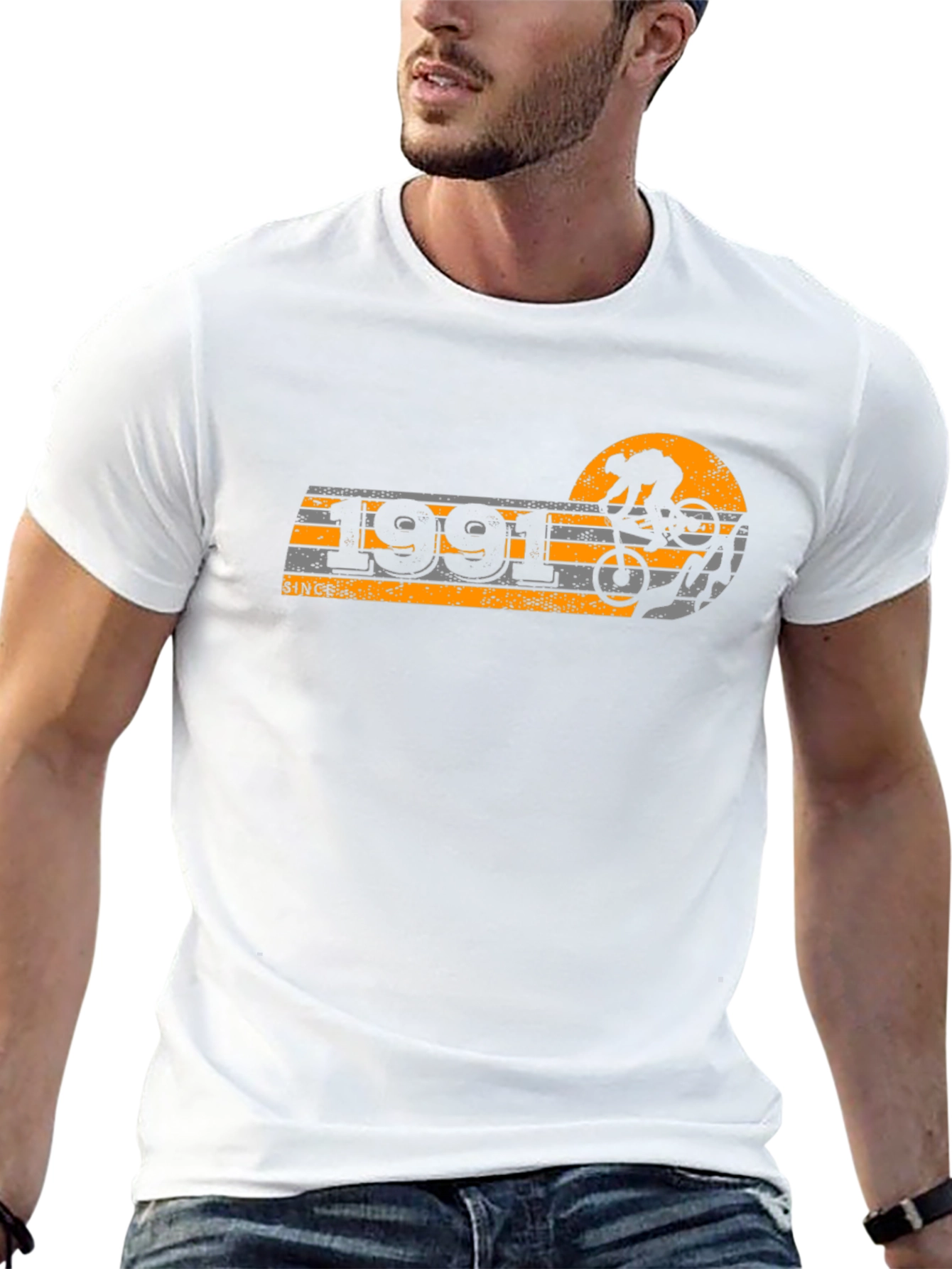 Since 1991 Biker T-Shirt - Black