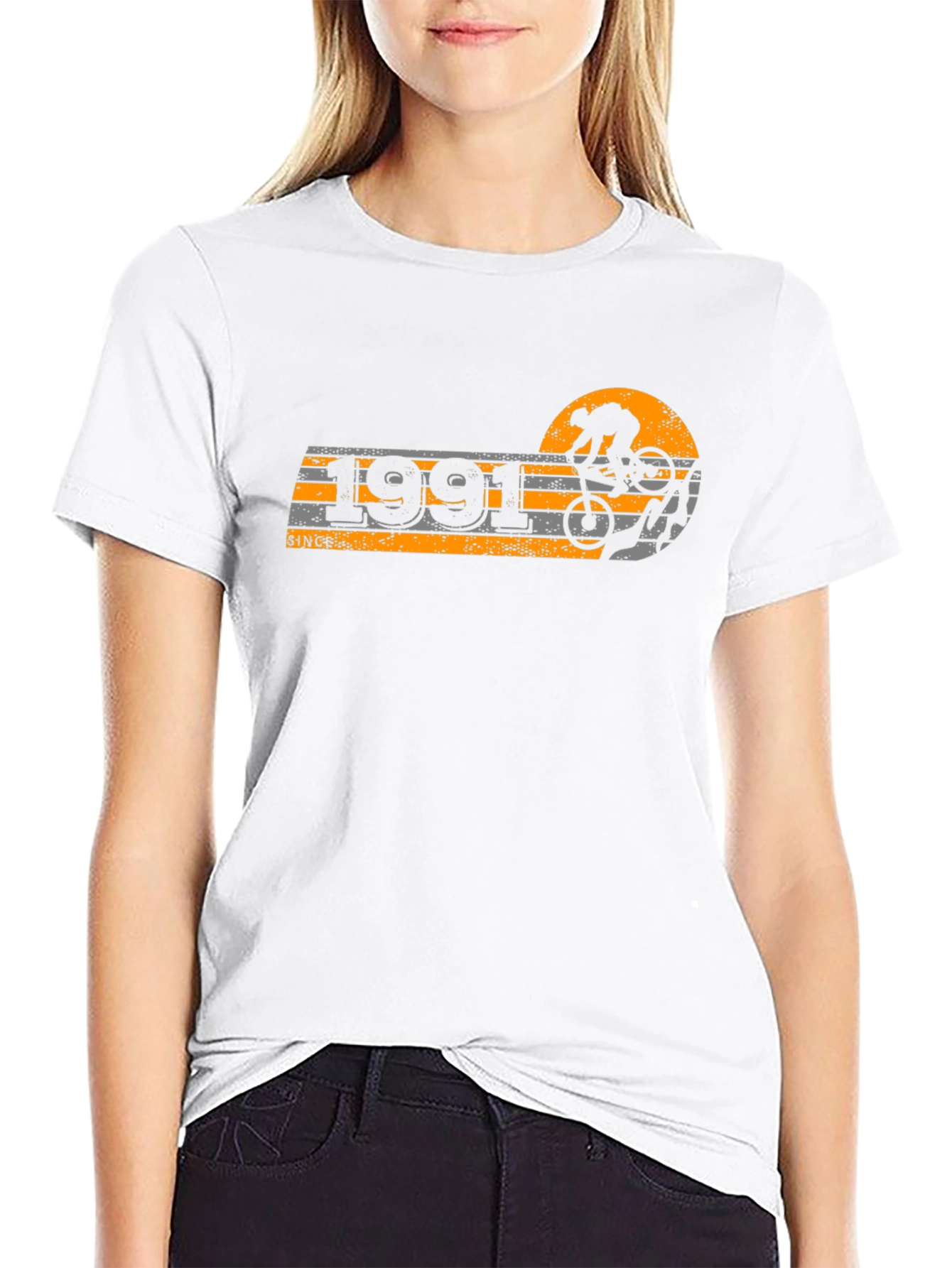 Since 1991 Biker T-Shirt - Black