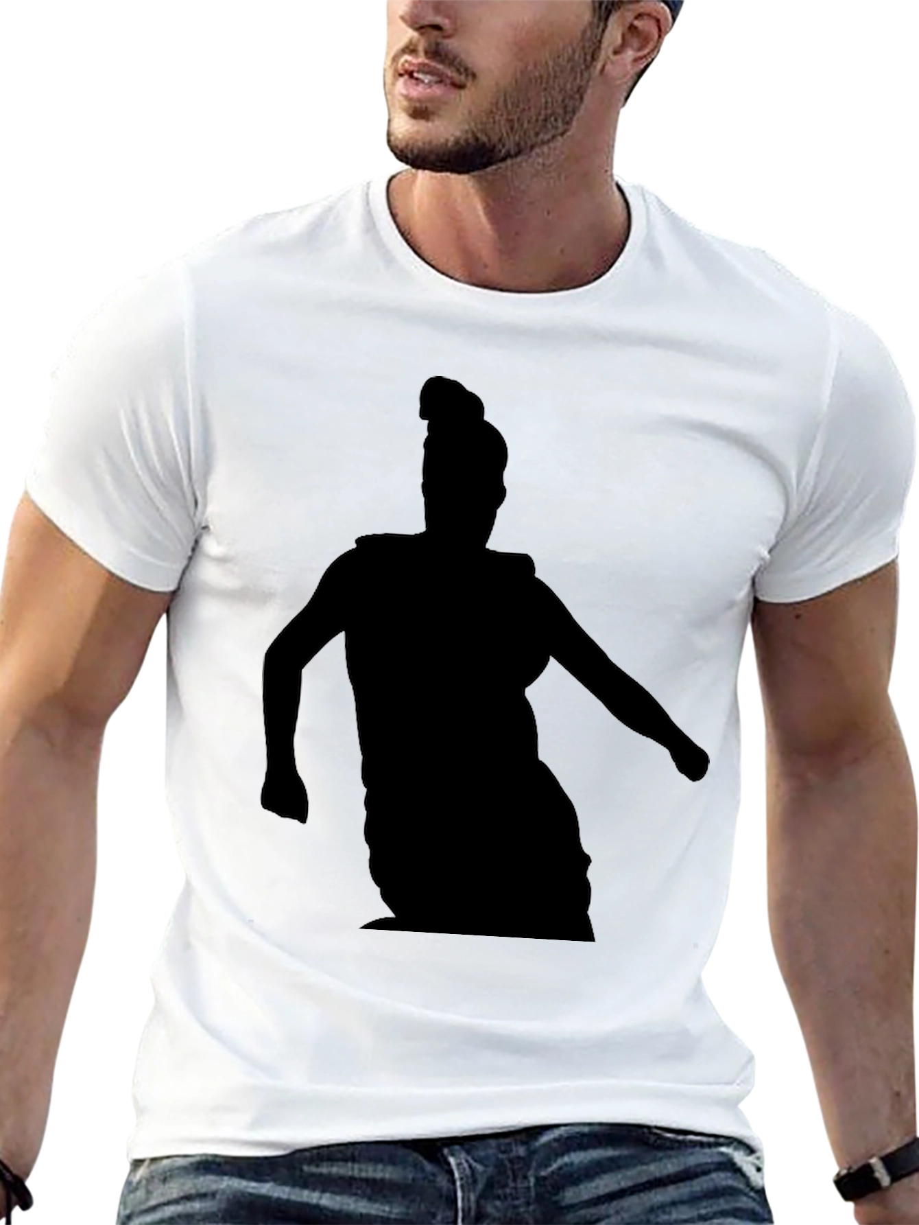 Silhouette Graphic T-Shirt - Modern Urban Style
