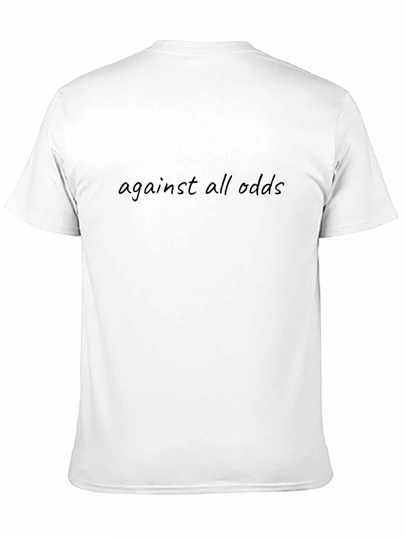 Against All Odds Graphic Tee - Black