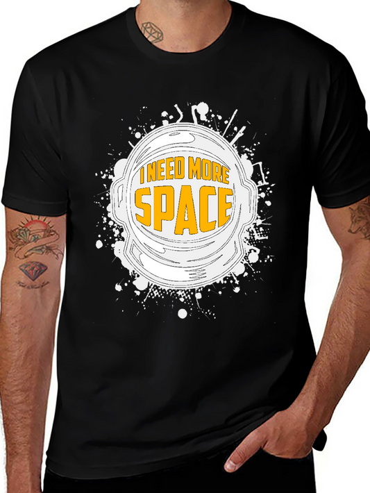 I Need More Space T-Shirt - Astronaut Helmet Design
