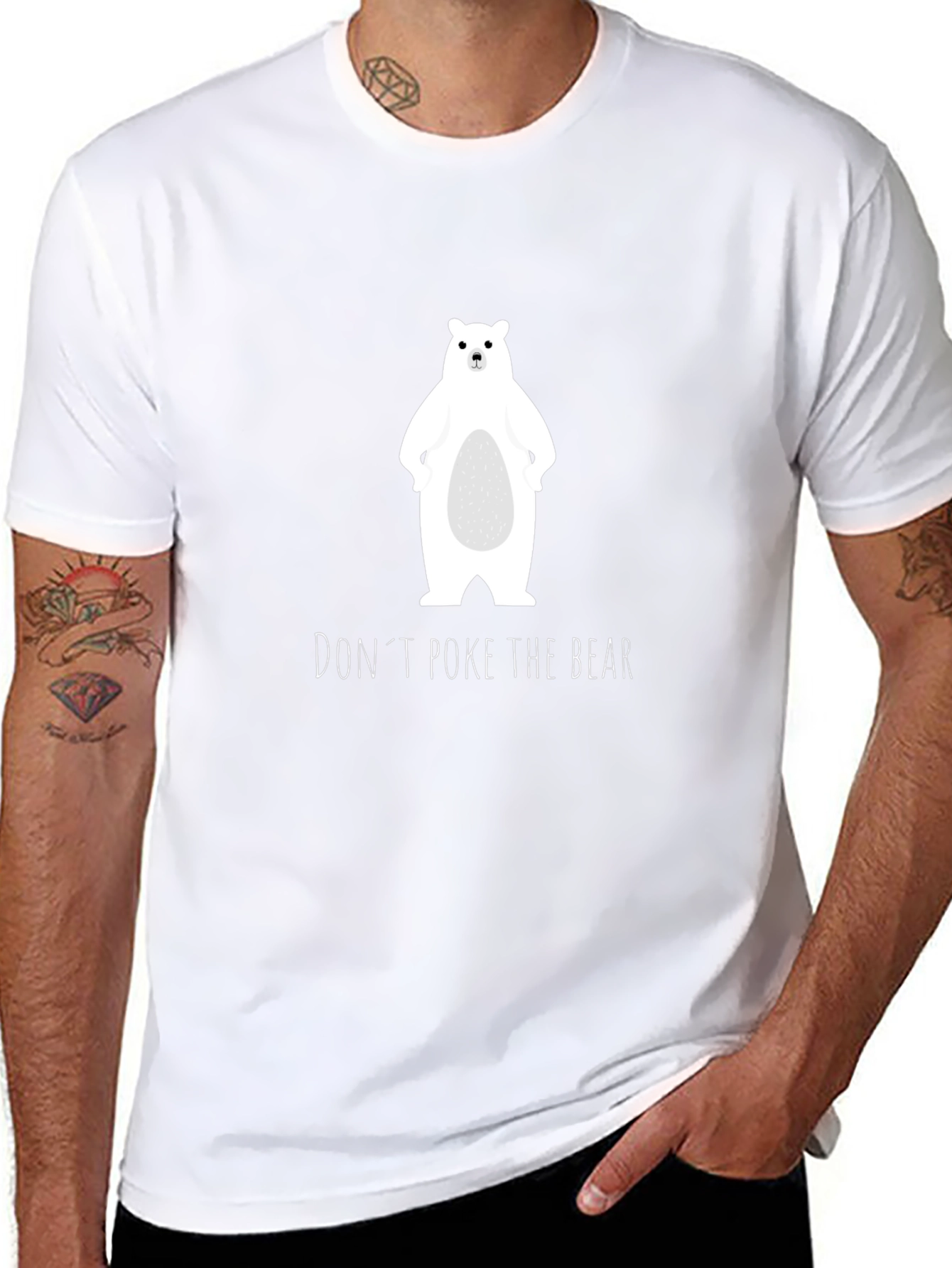 Dont Poke the Bear Graphic Tee