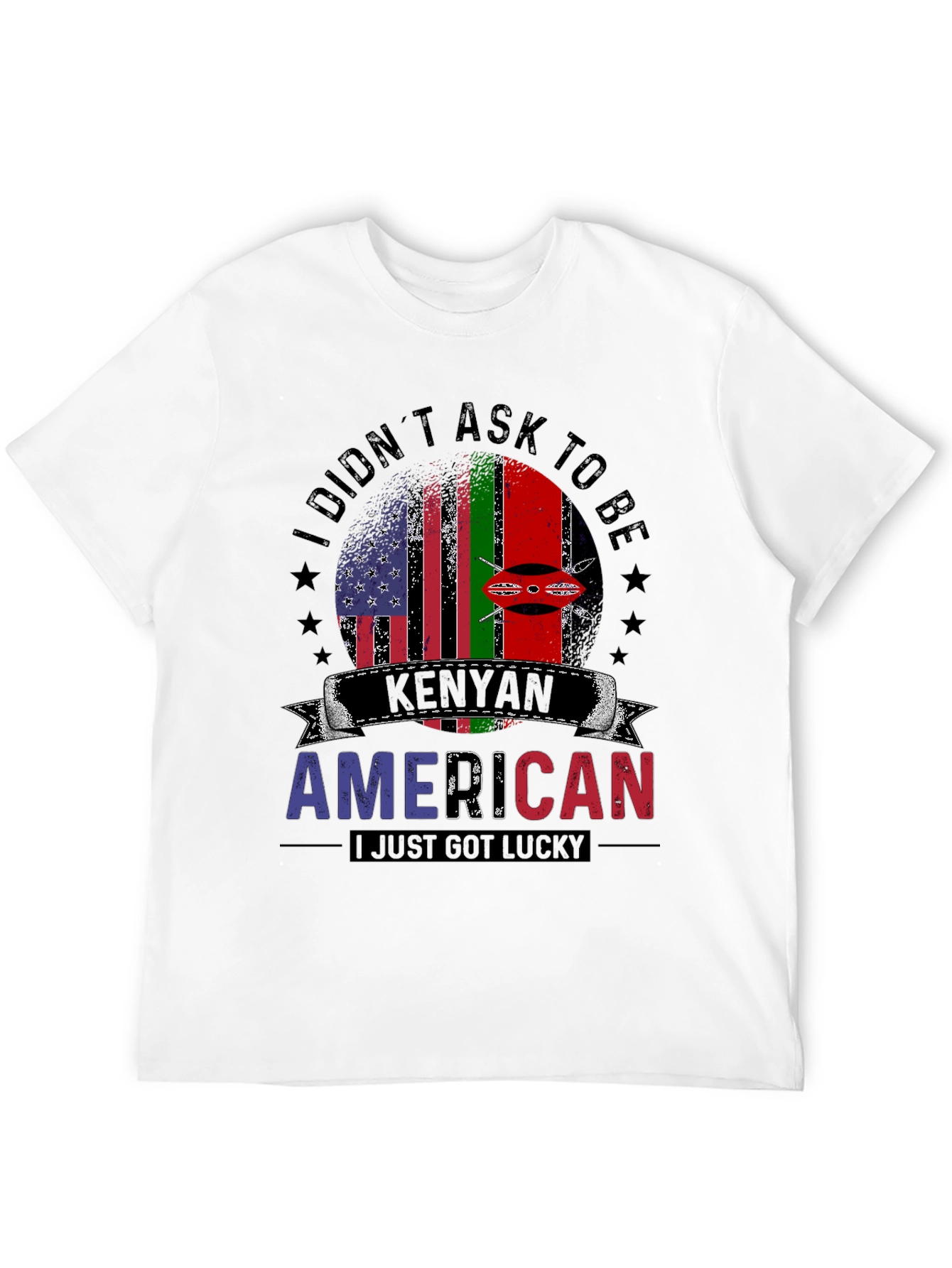 Kenyan American Graphic T-Shirt
