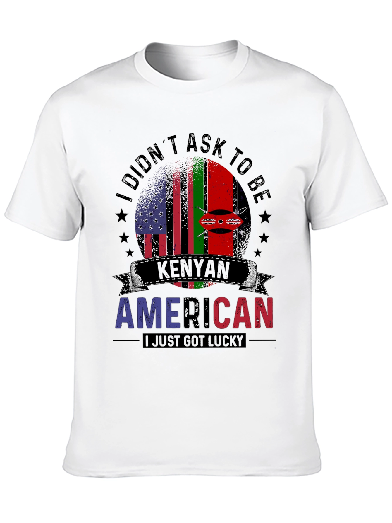 Kenyan American Graphic T-Shirt