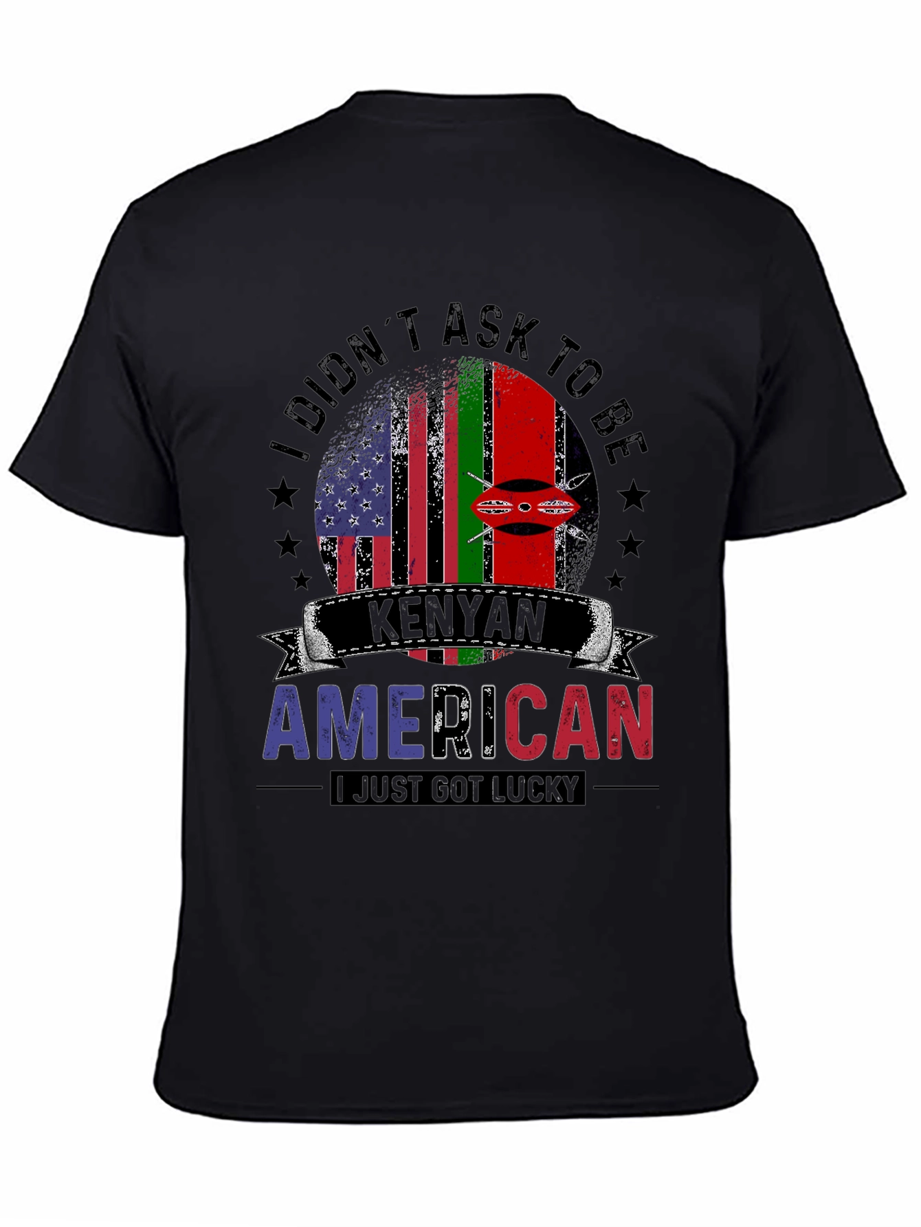 Kenyan American Graphic T-Shirt