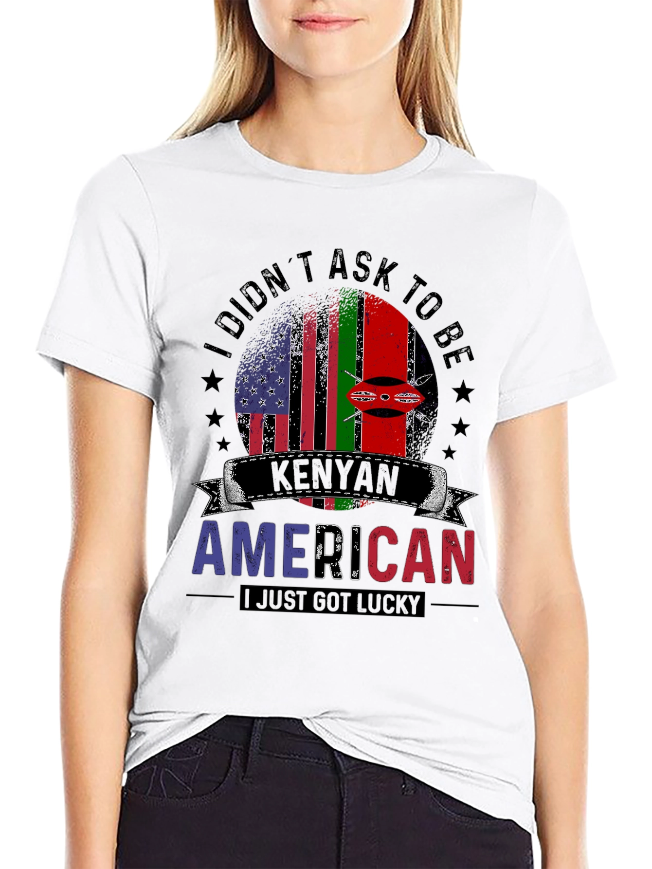 Kenyan American Graphic T-Shirt
