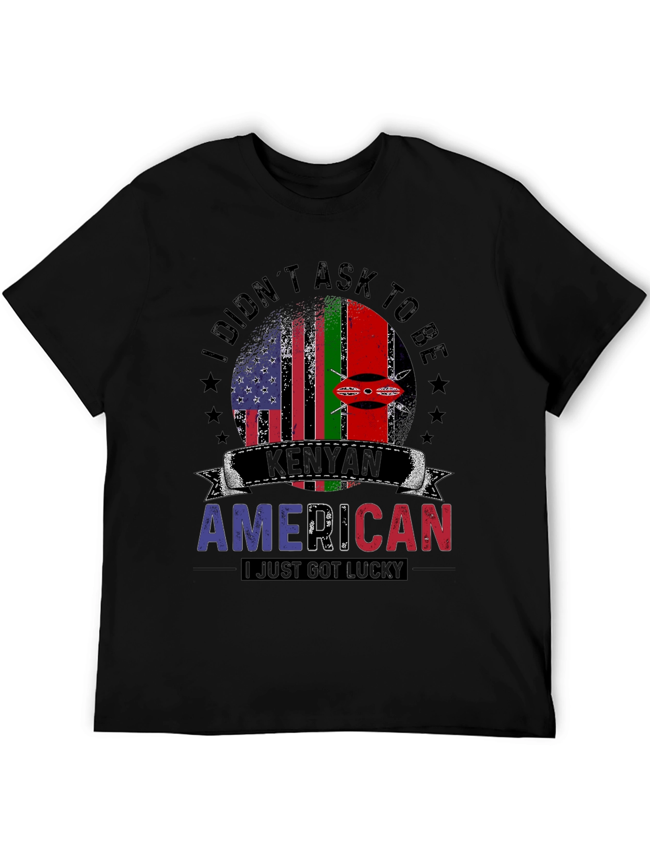 Kenyan American Graphic T-Shirt