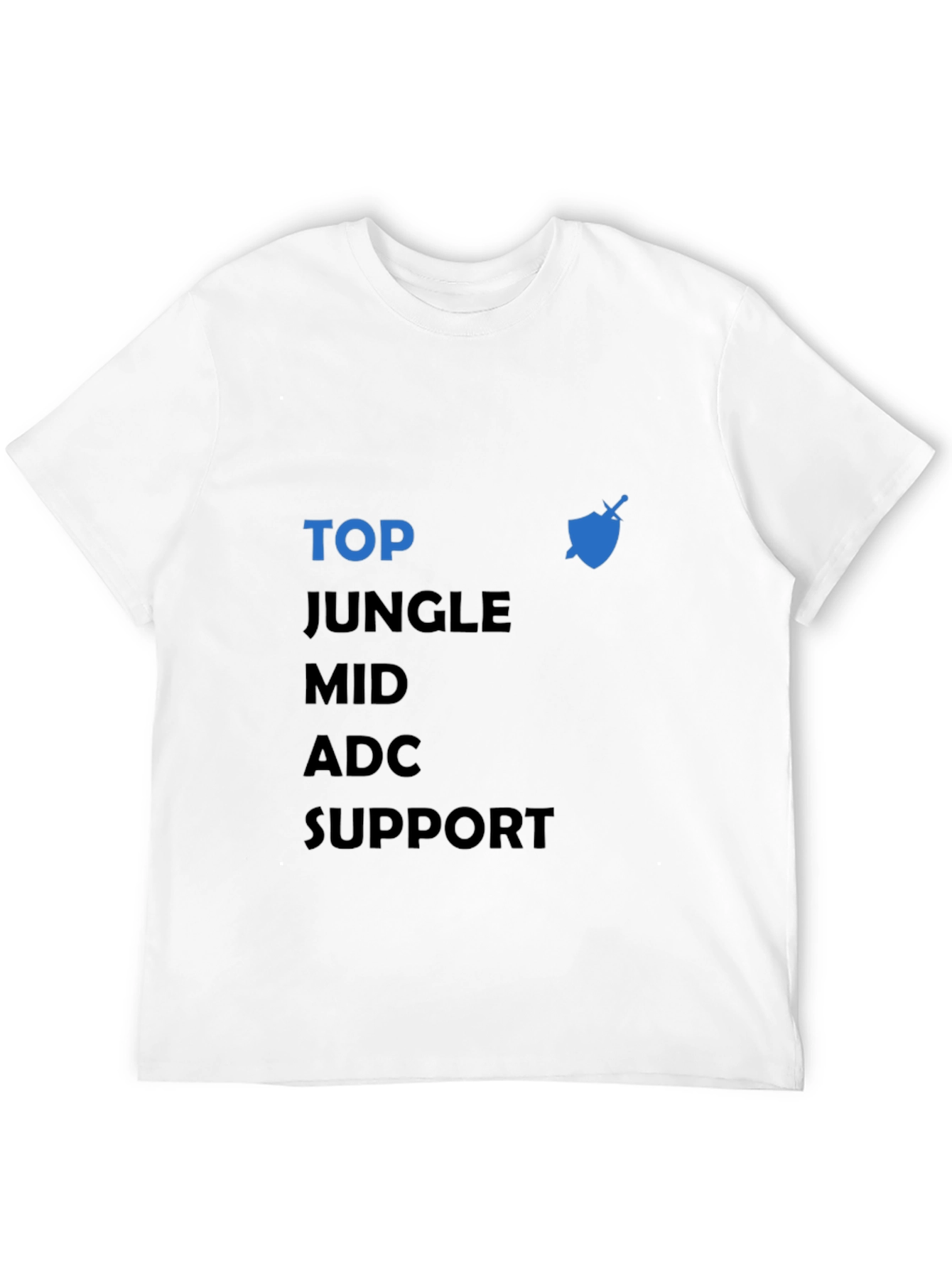 League of Legends Roles T-Shirt - Gaming Apparel
