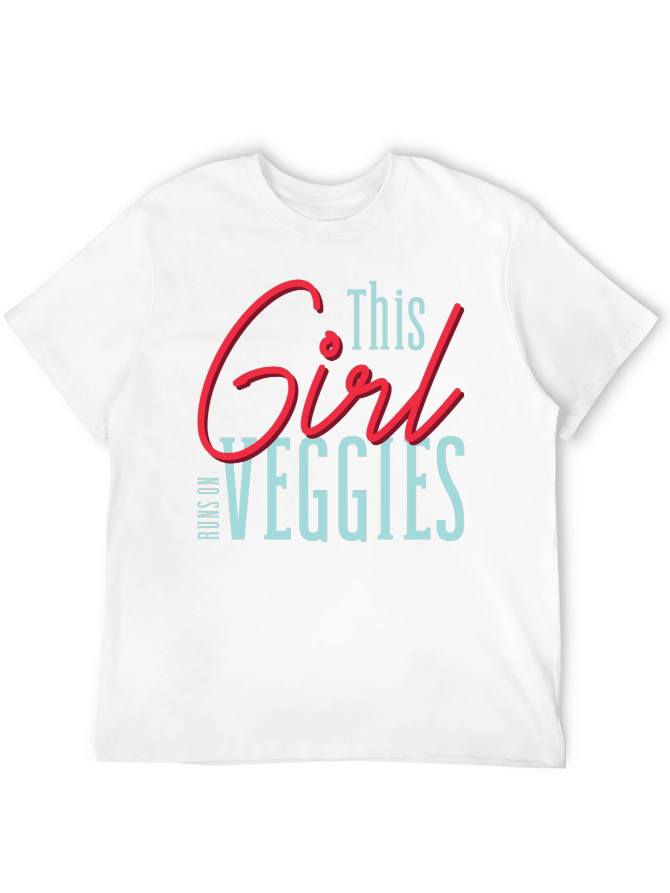This Girl Runs on Veggies T-Shirt