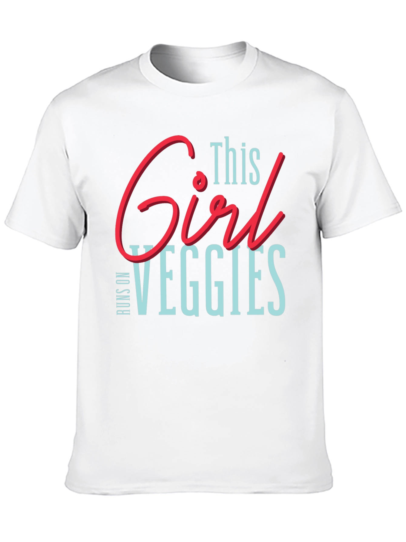 This Girl Runs on Veggies T-Shirt