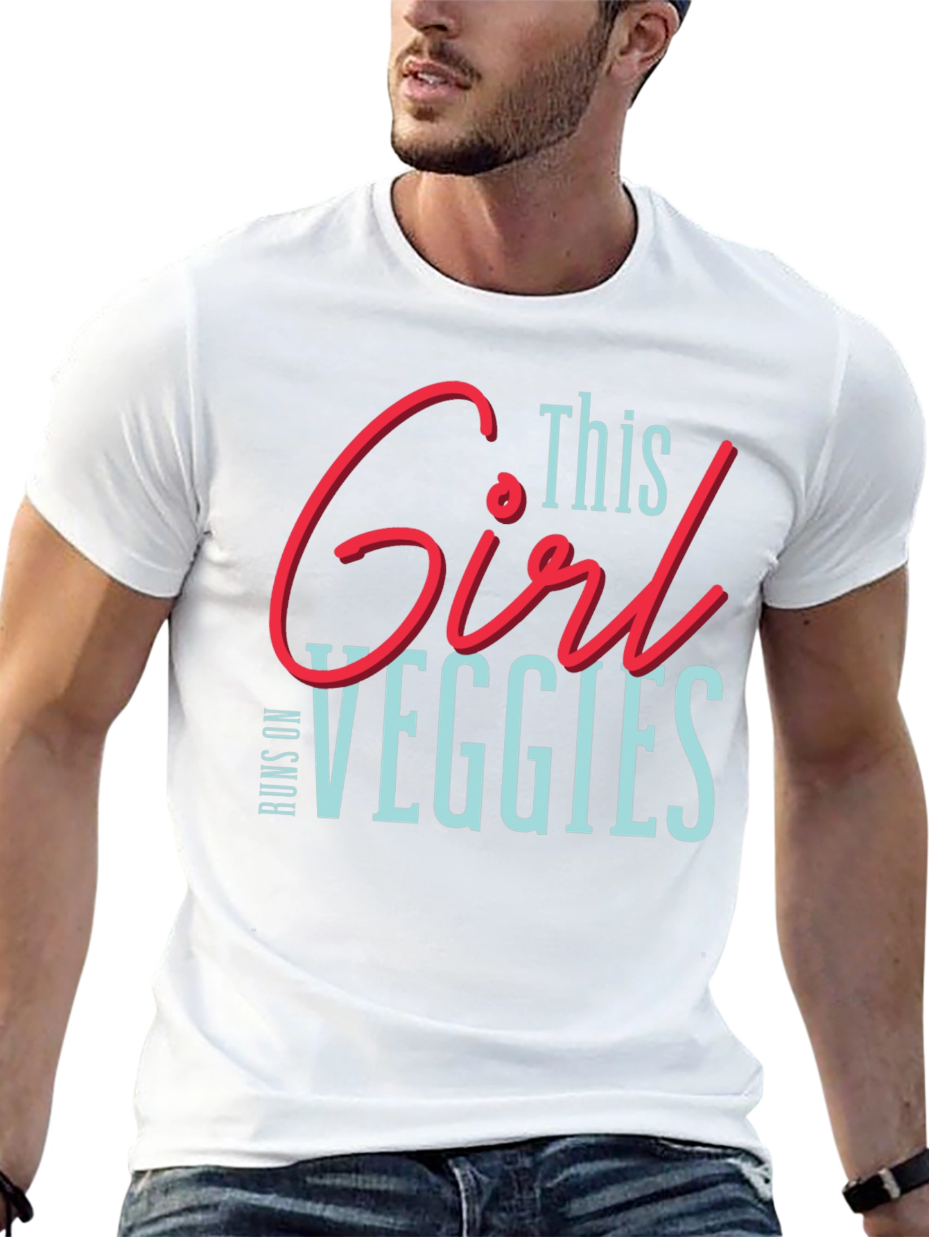This Girl Runs on Veggies T-Shirt