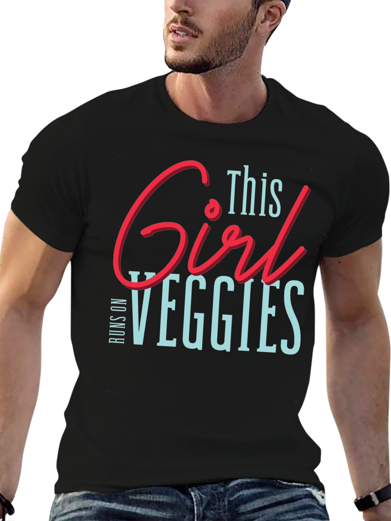 This Girl Runs on Veggies T-Shirt