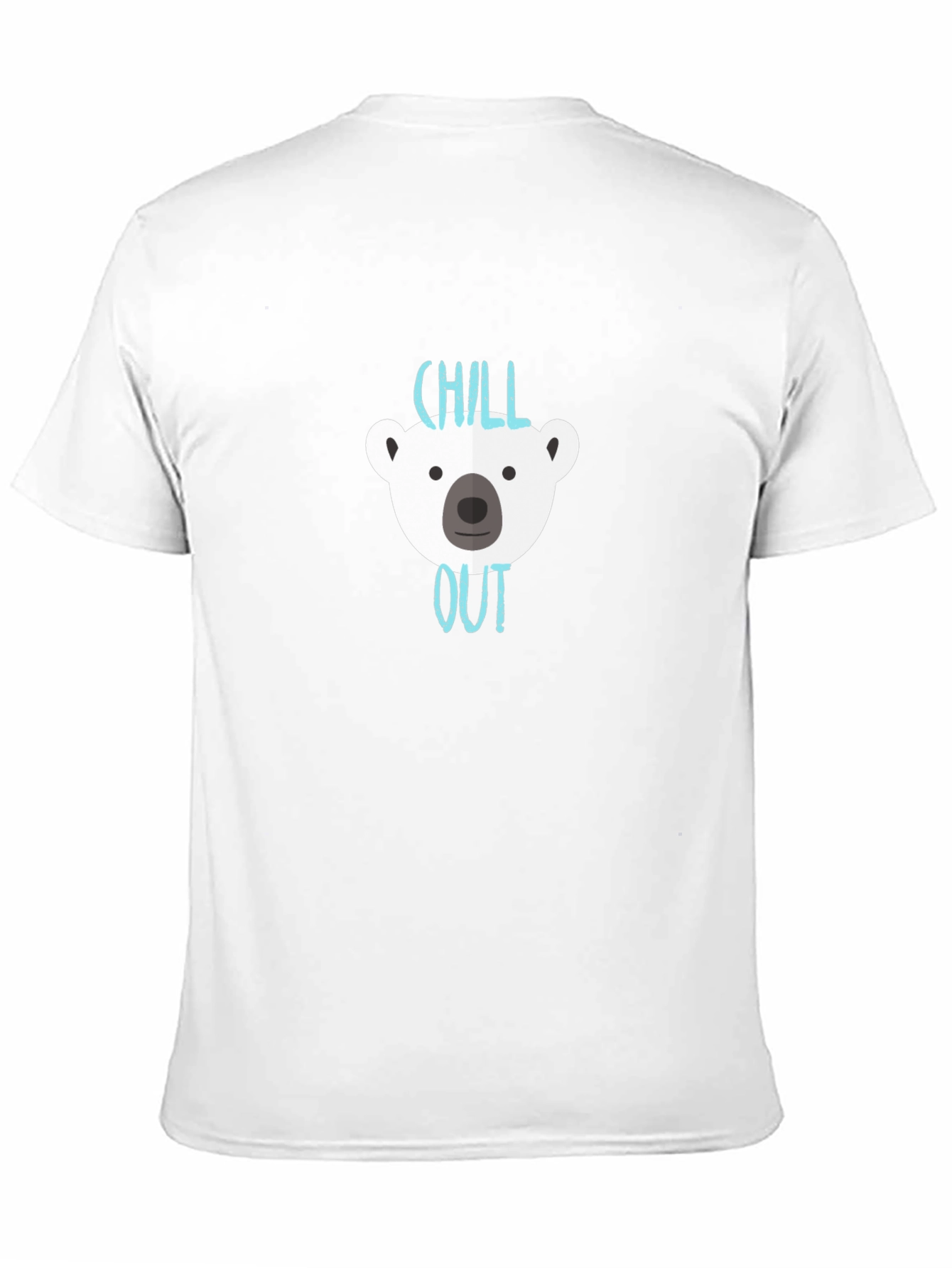 Chill Out Bear Graphic T-Shirt - Black