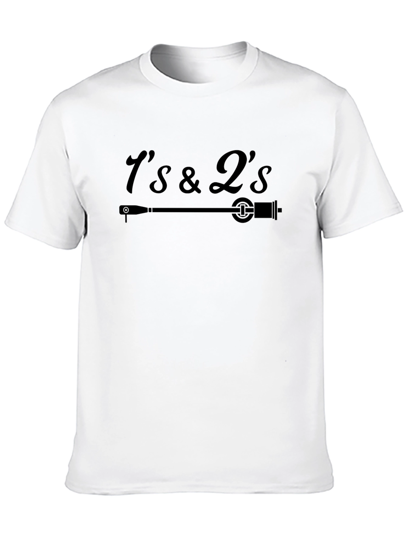 1s & 2s Turntable T-Shirt DJ Gift