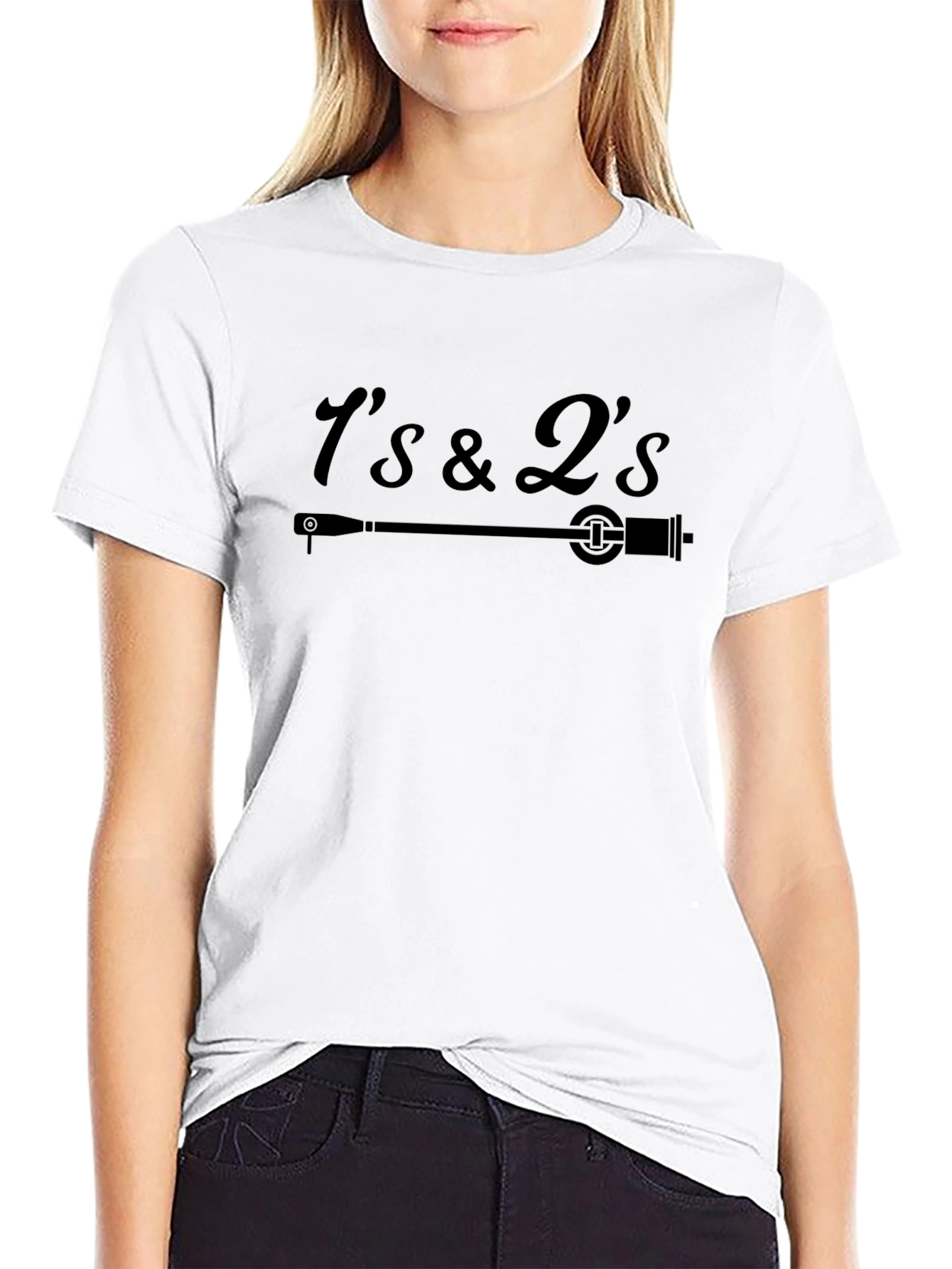1s & 2s Turntable T-Shirt DJ Gift