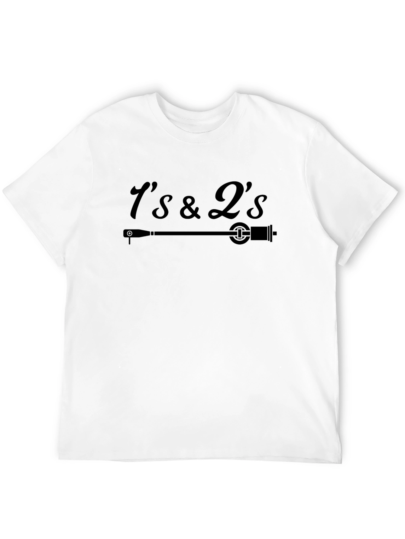 1s & 2s Turntable T-Shirt DJ Gift