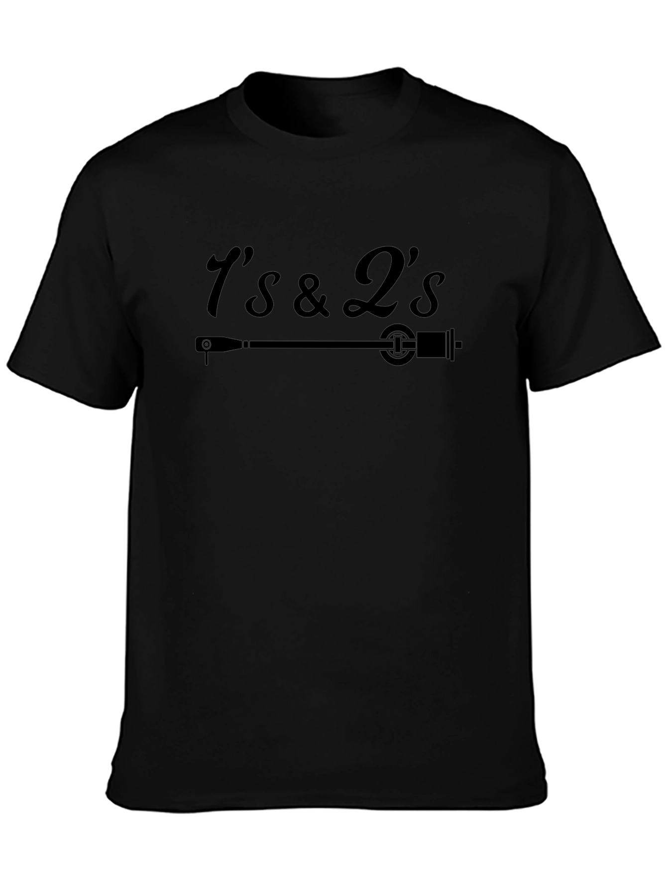 1s & 2s Turntable T-Shirt DJ Gift