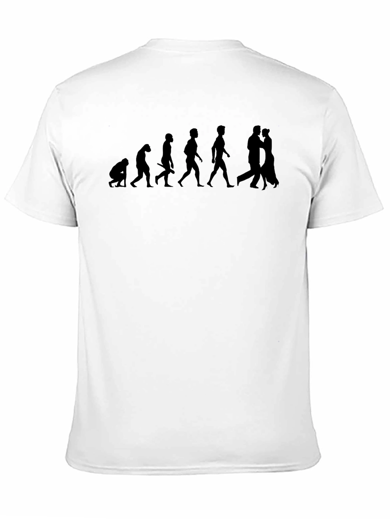 Evolution to Romance Black T-Shirt