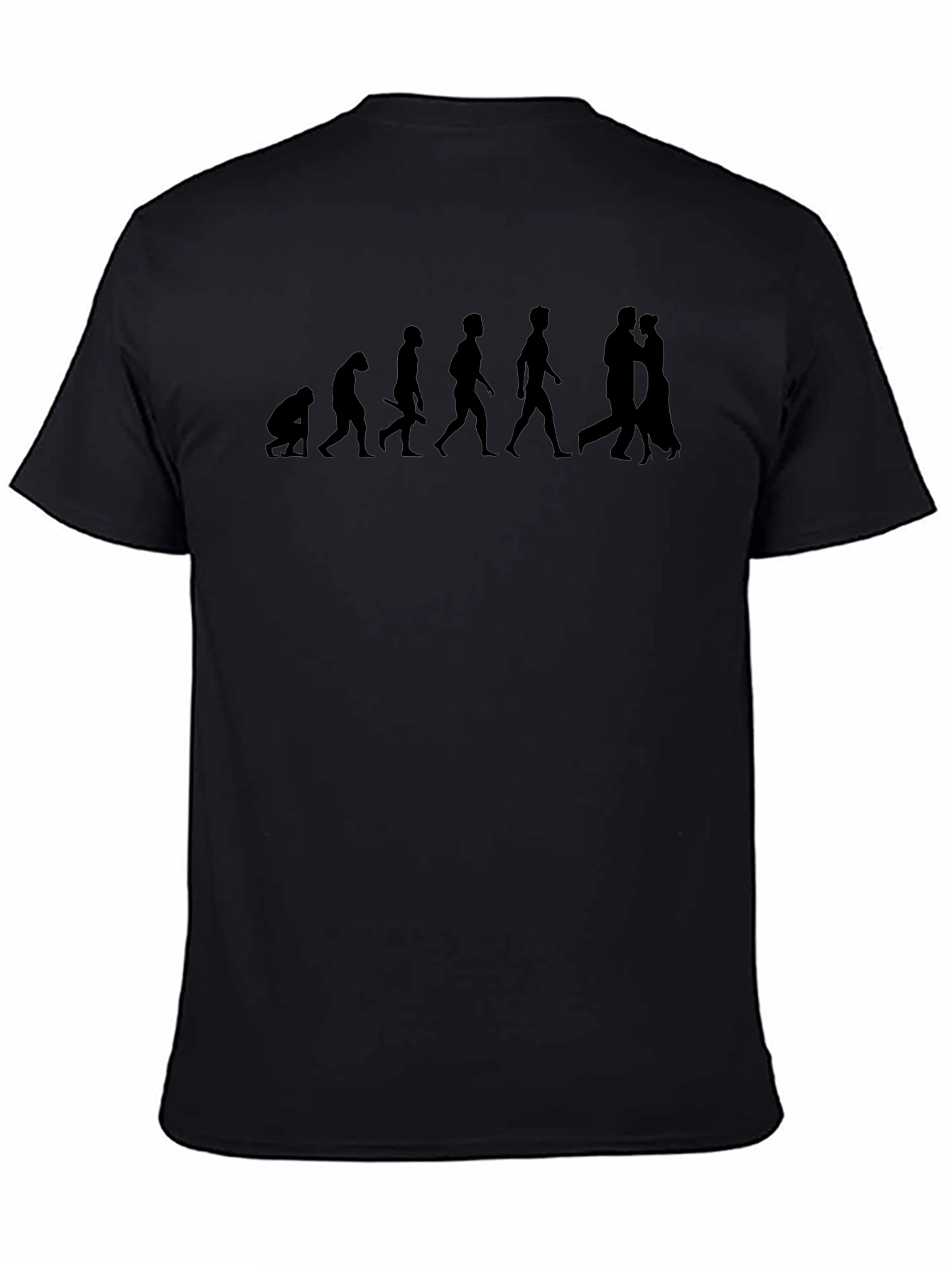 Evolution to Romance Black T-Shirt