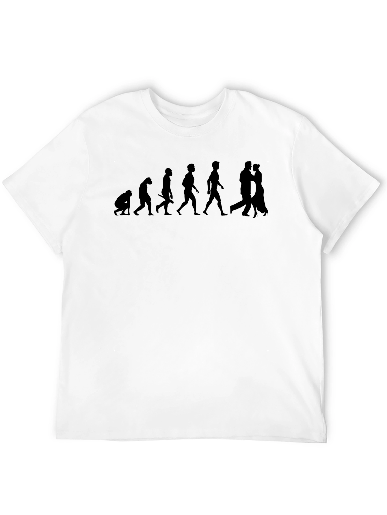 Evolution to Romance Black T-Shirt