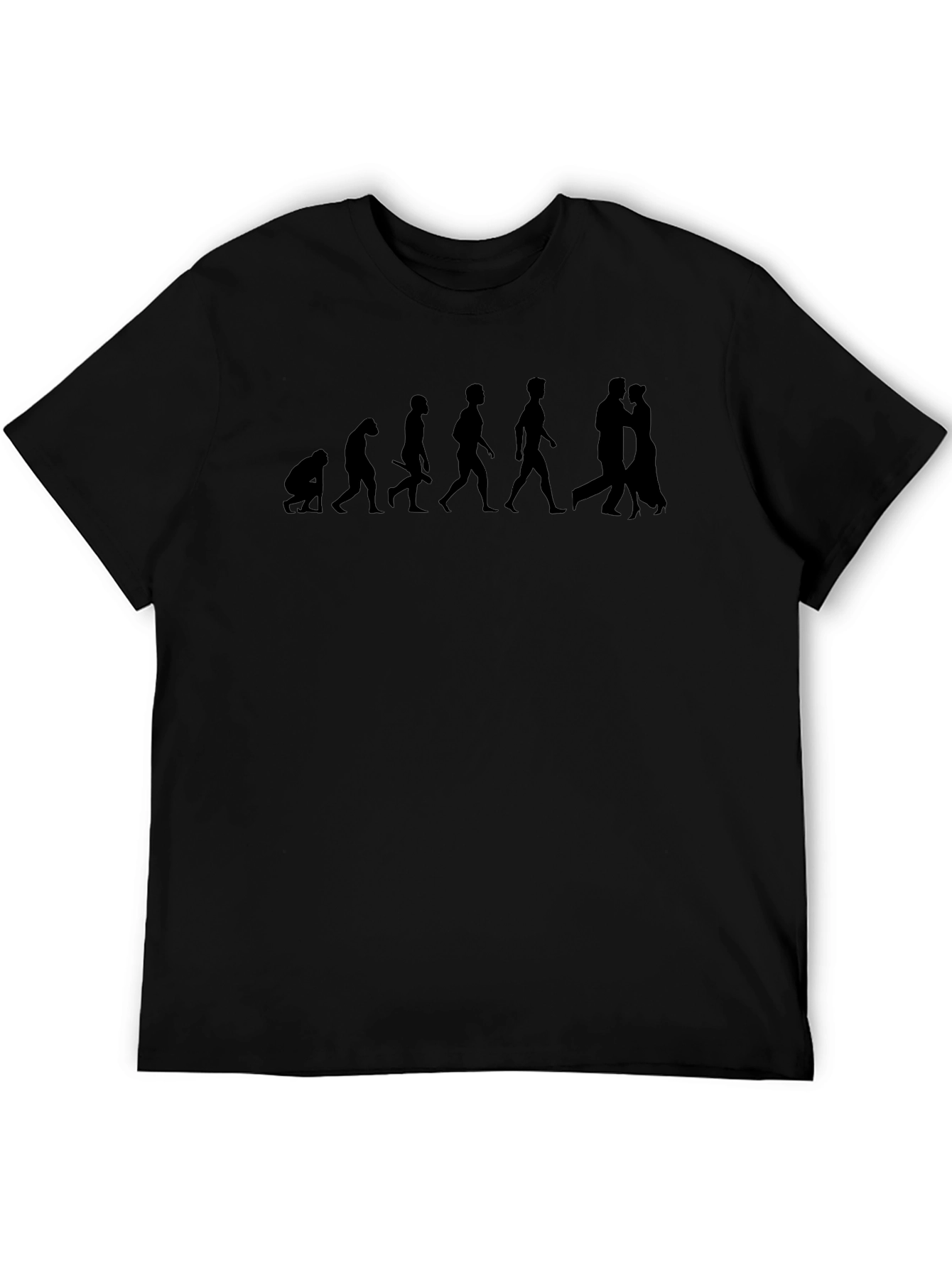 Evolution to Romance Black T-Shirt