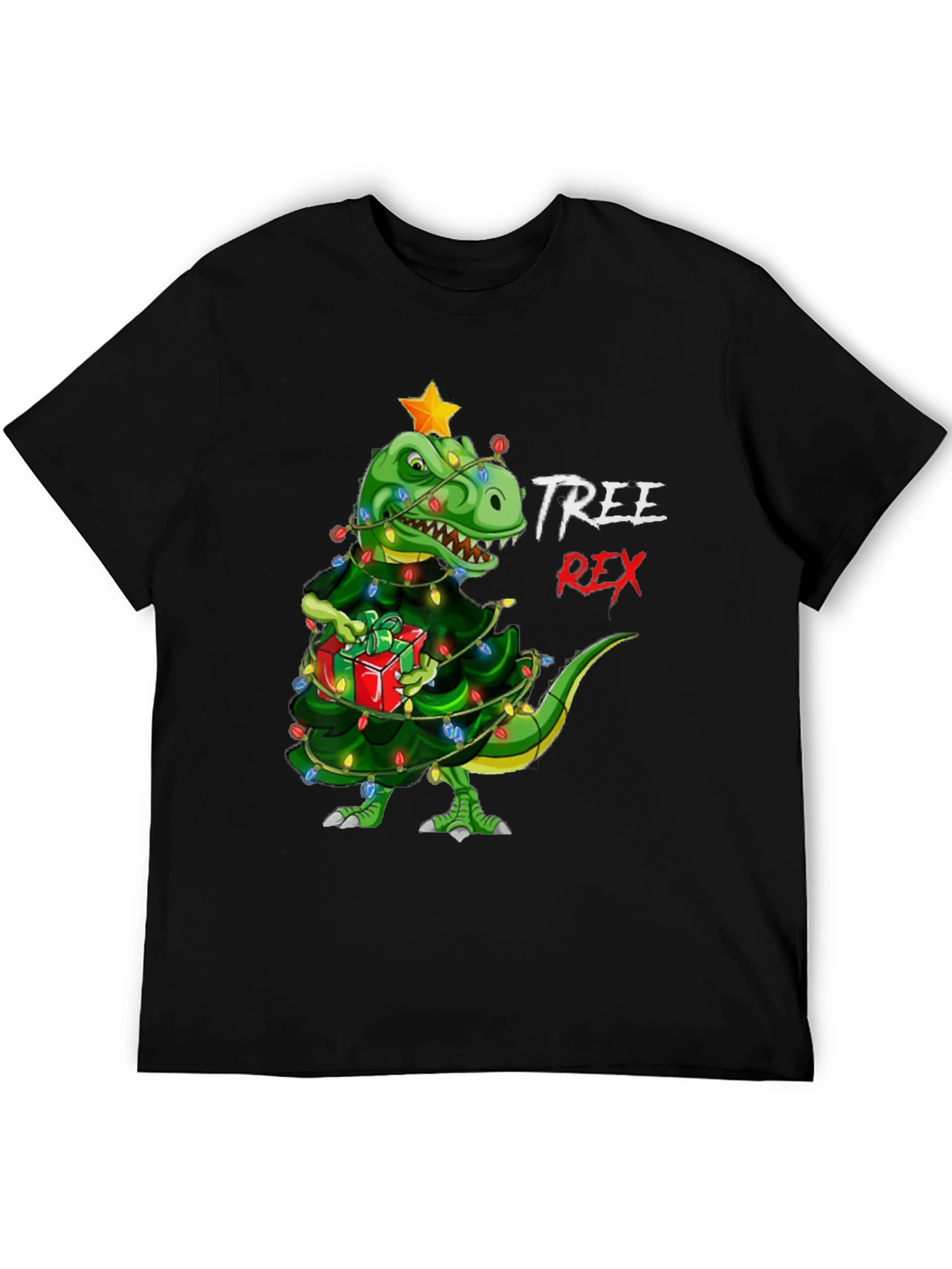 Tree Rex Christmas T-Shirt - Dinosaur Holiday Apparel