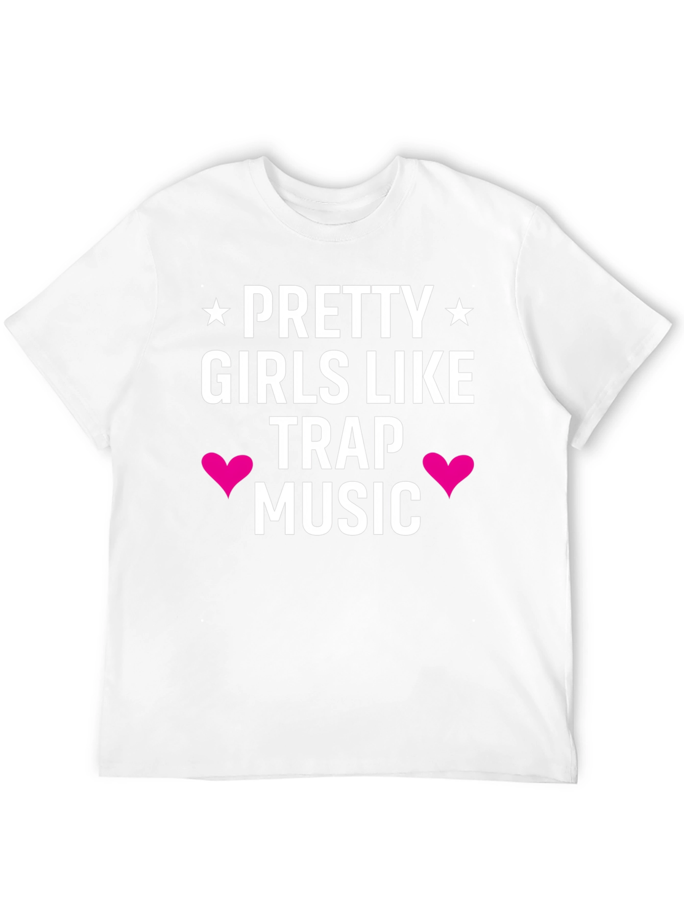 Pretty Girls Like Trap Music Black Tee