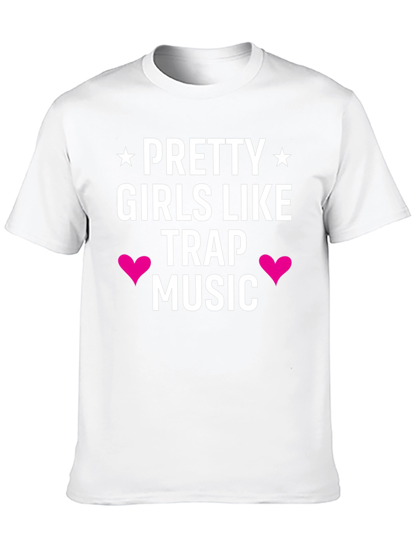 Pretty Girls Like Trap Music Black Tee