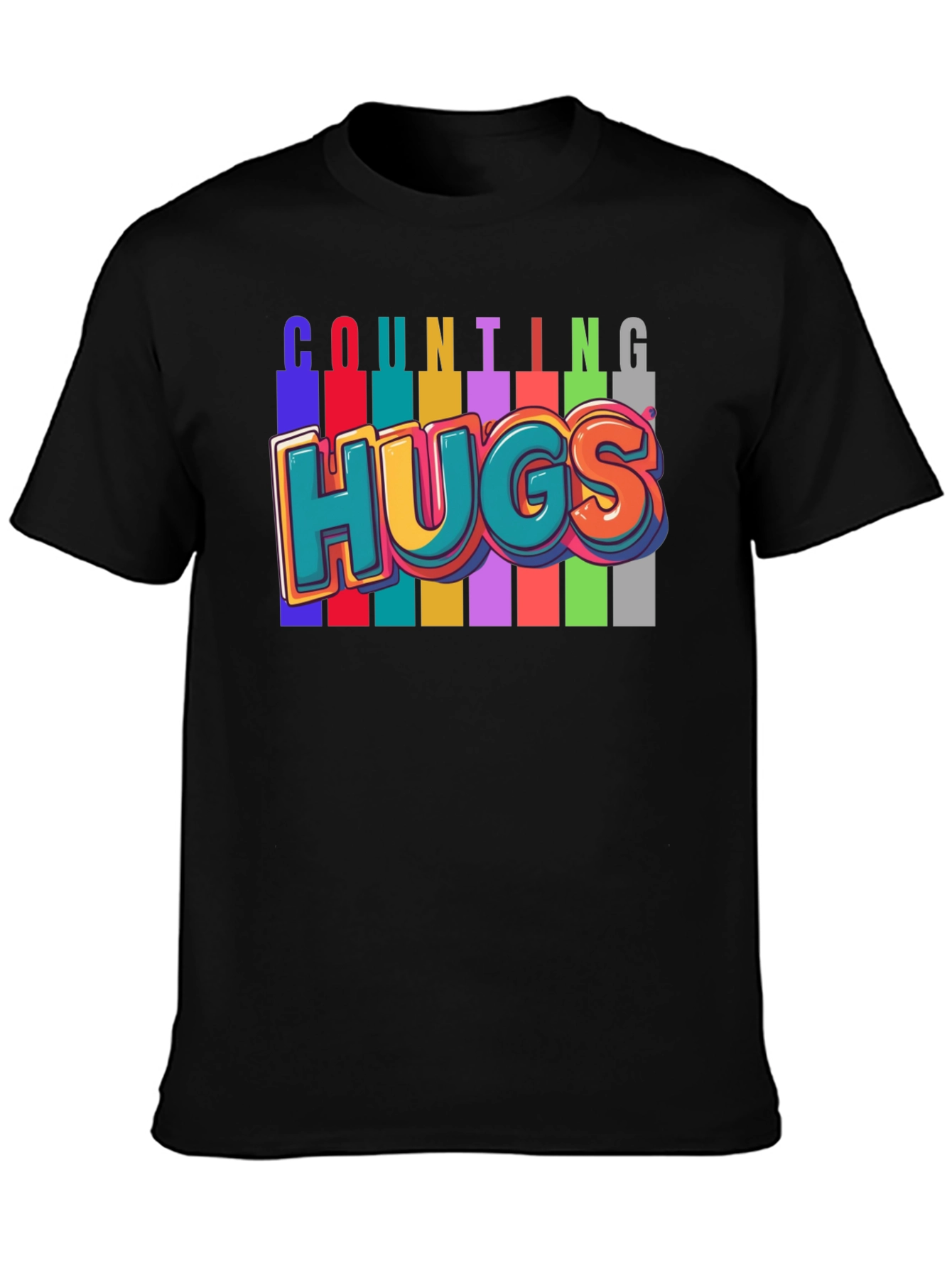 Counting Hugs Graphic T-Shirt