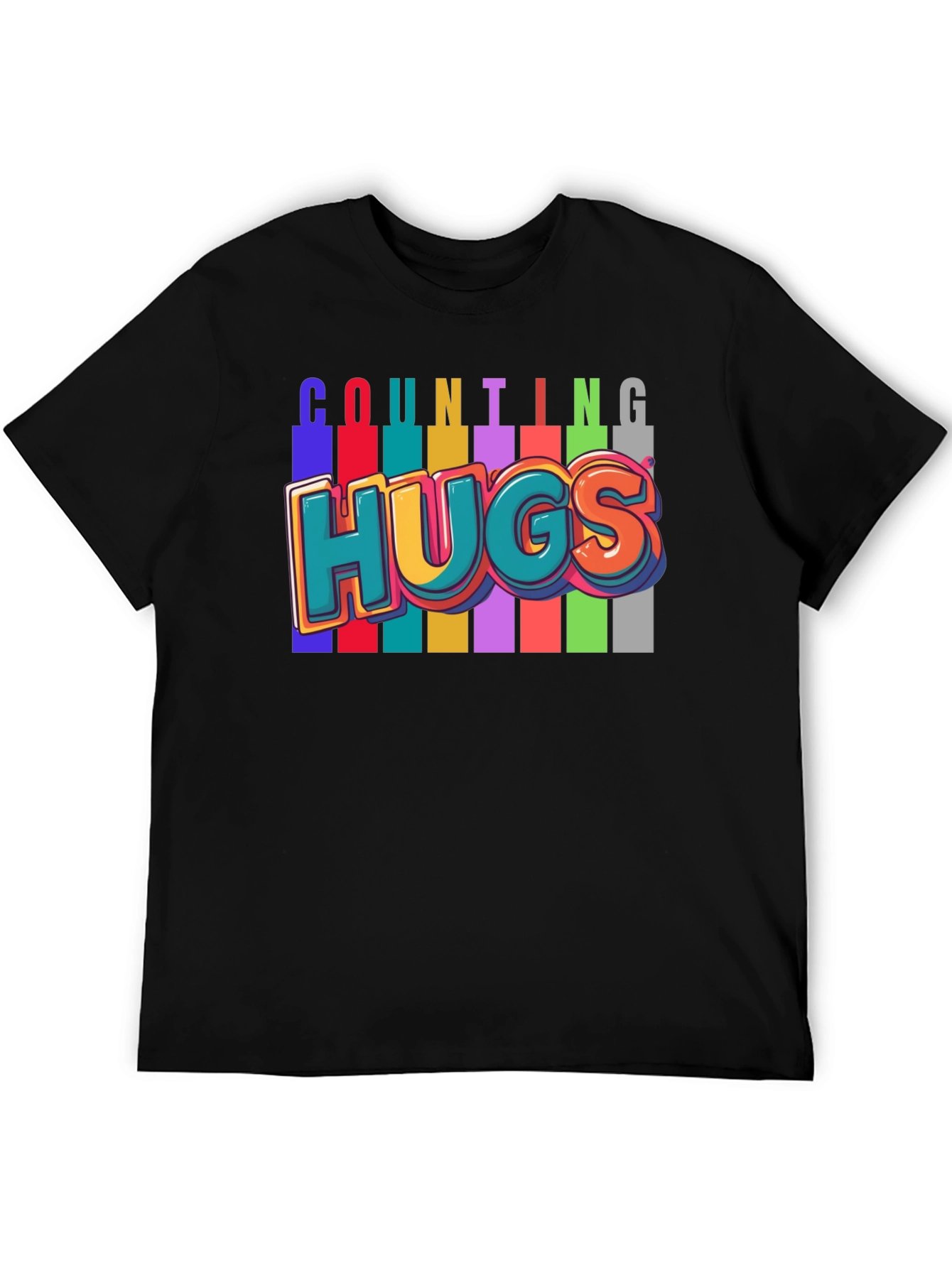 Counting Hugs Graphic T-Shirt