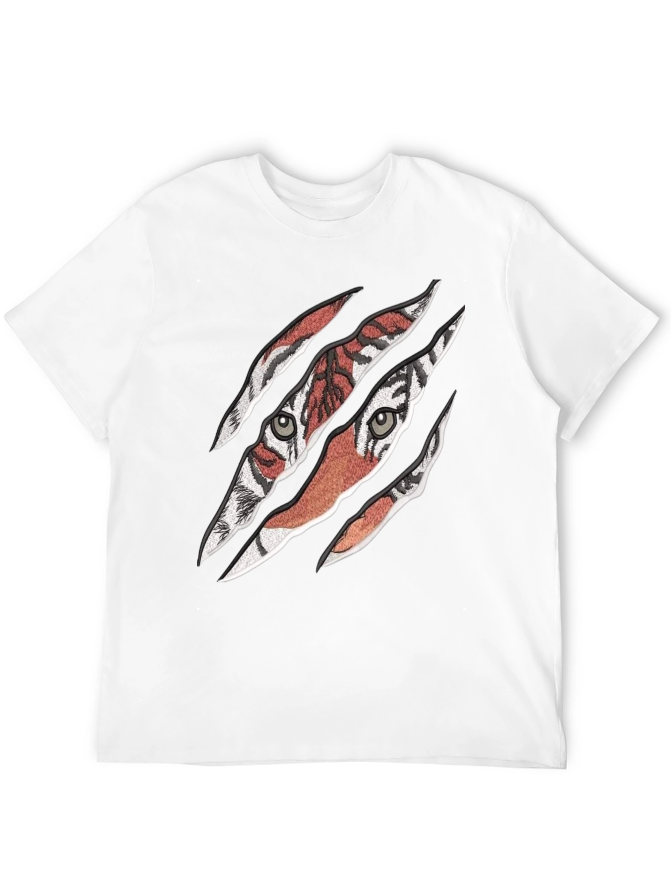 Tiger Claw T-Shirt - Mens Black Graphic Tee