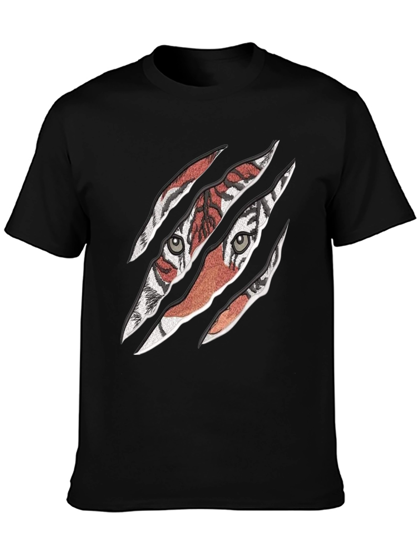 Tiger Claw T-Shirt - Mens Black Graphic Tee