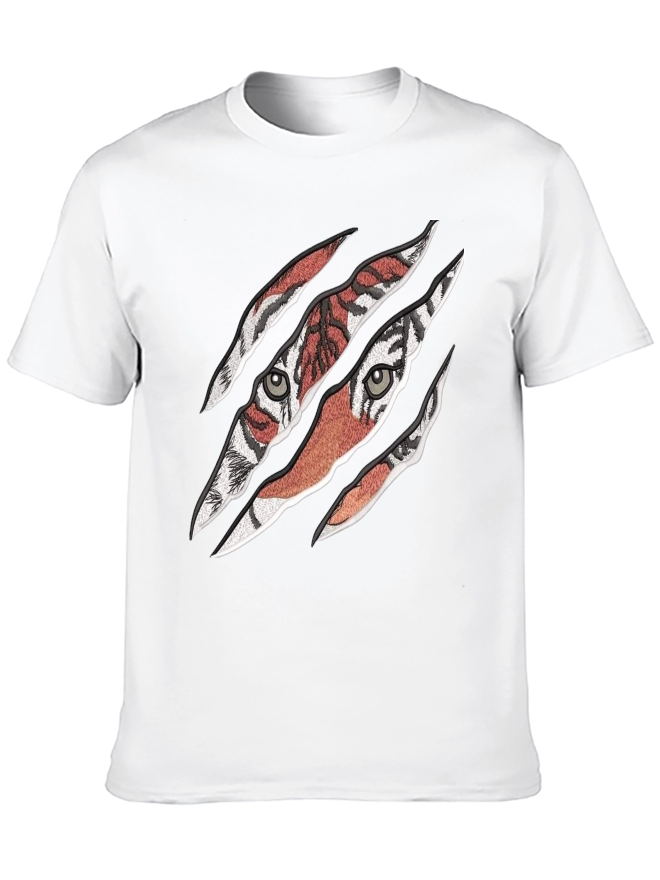 Tiger Claw T-Shirt - Mens Black Graphic Tee