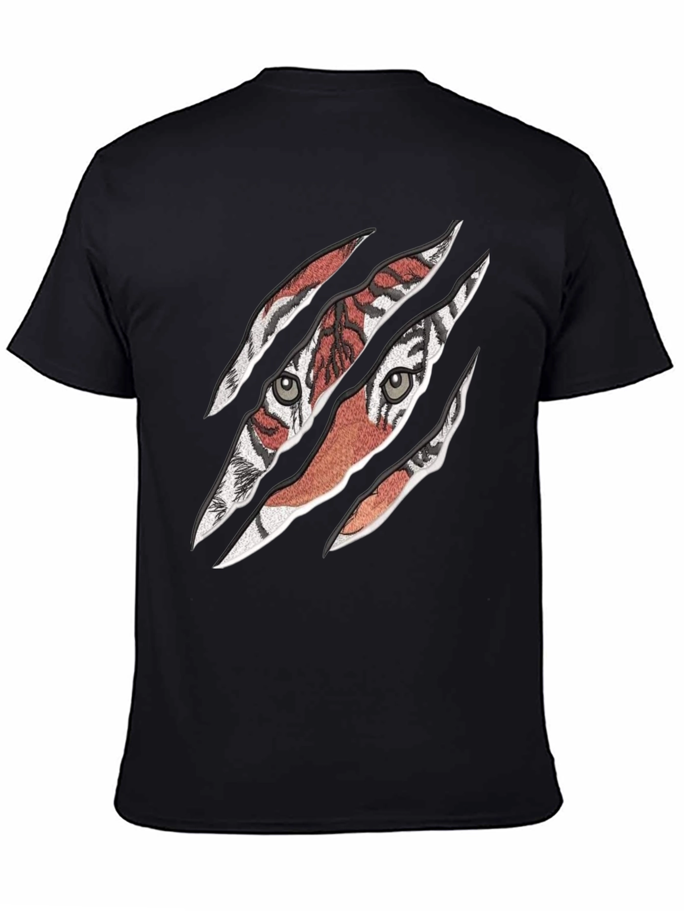 Tiger Claw T-Shirt - Mens Black Graphic Tee