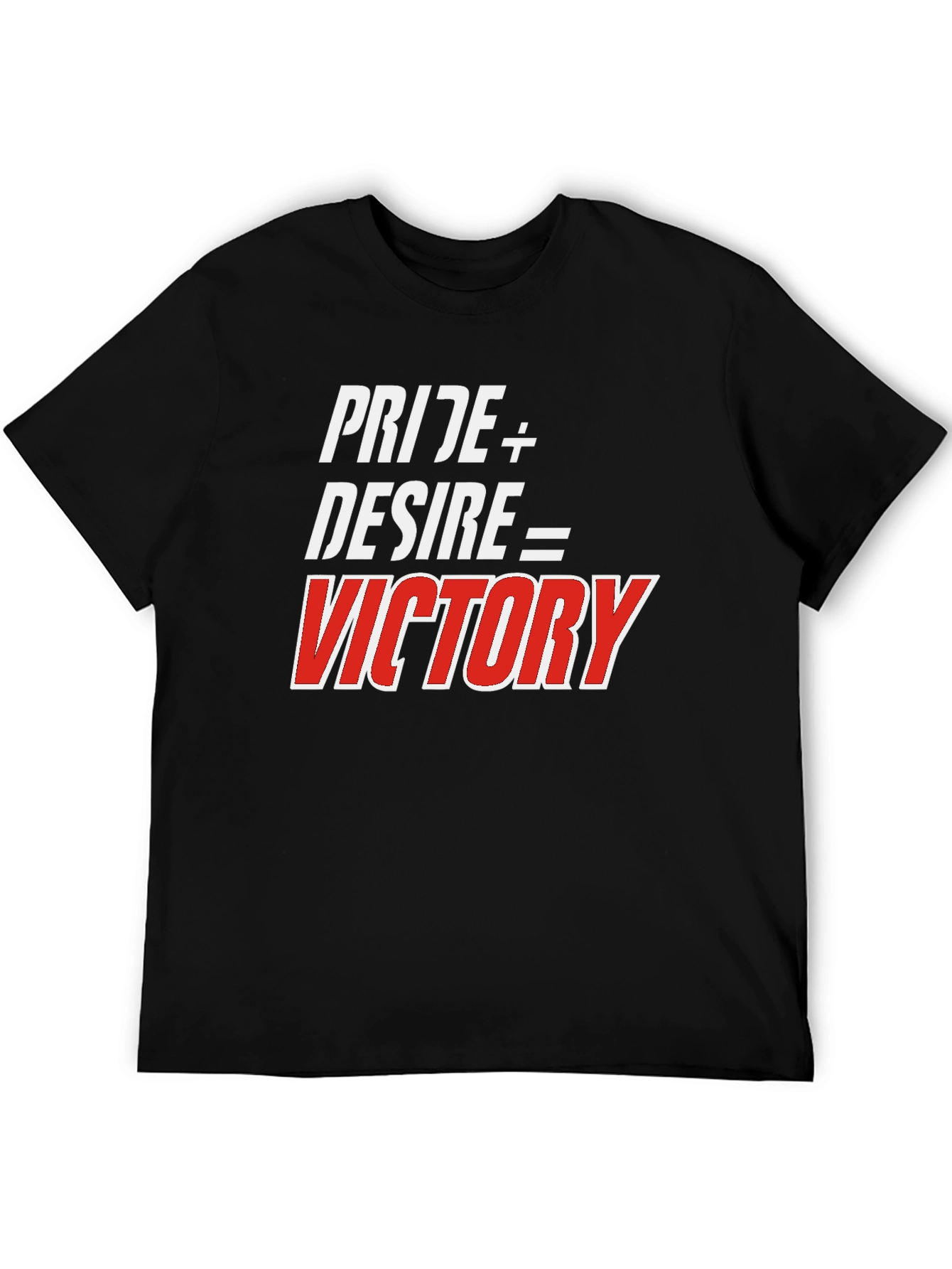 Pride Desire Victory Graphic T-Shirt