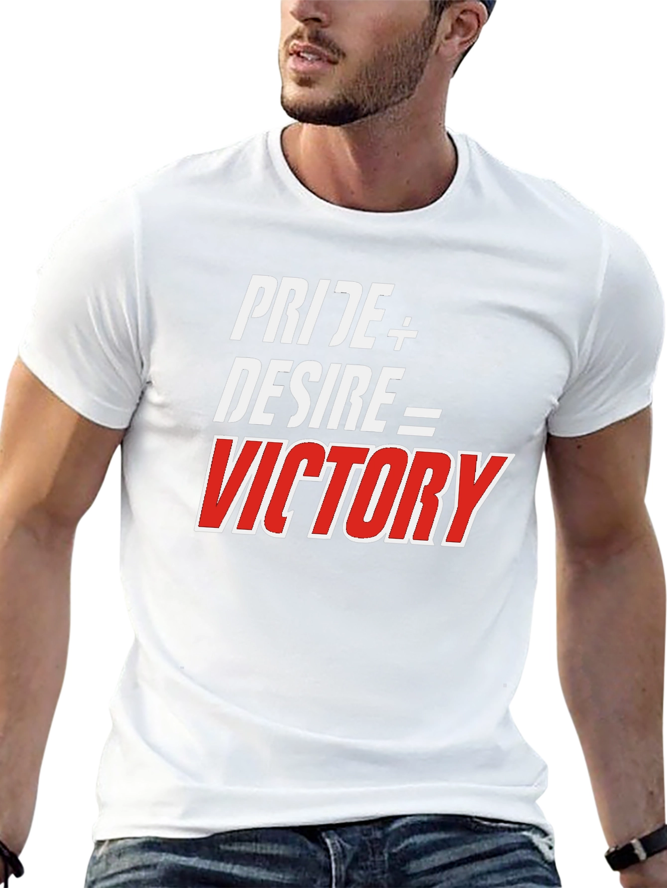 Pride Desire Victory Graphic T-Shirt