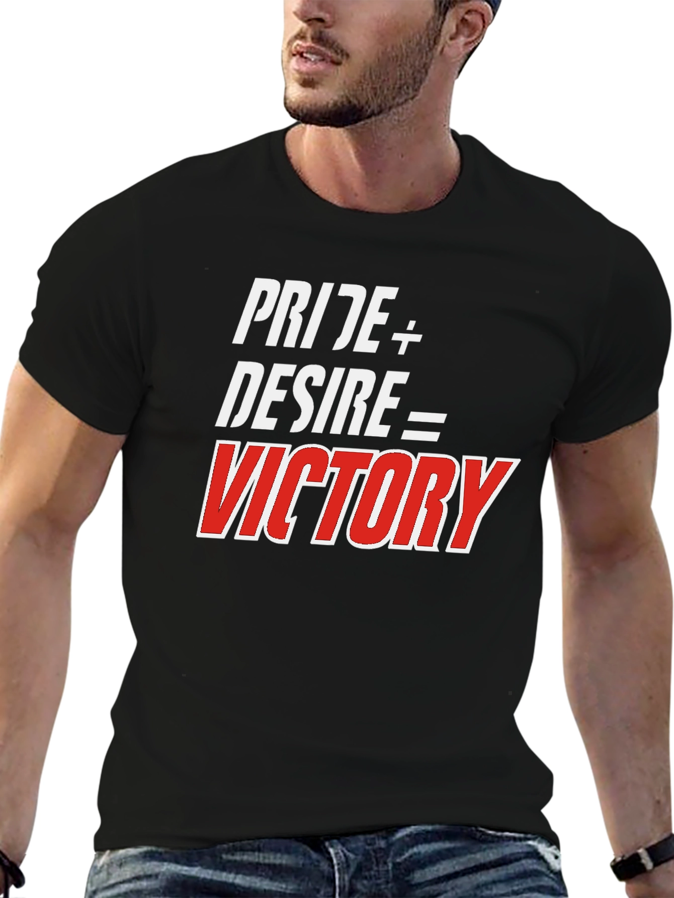 Pride Desire Victory Graphic T-Shirt