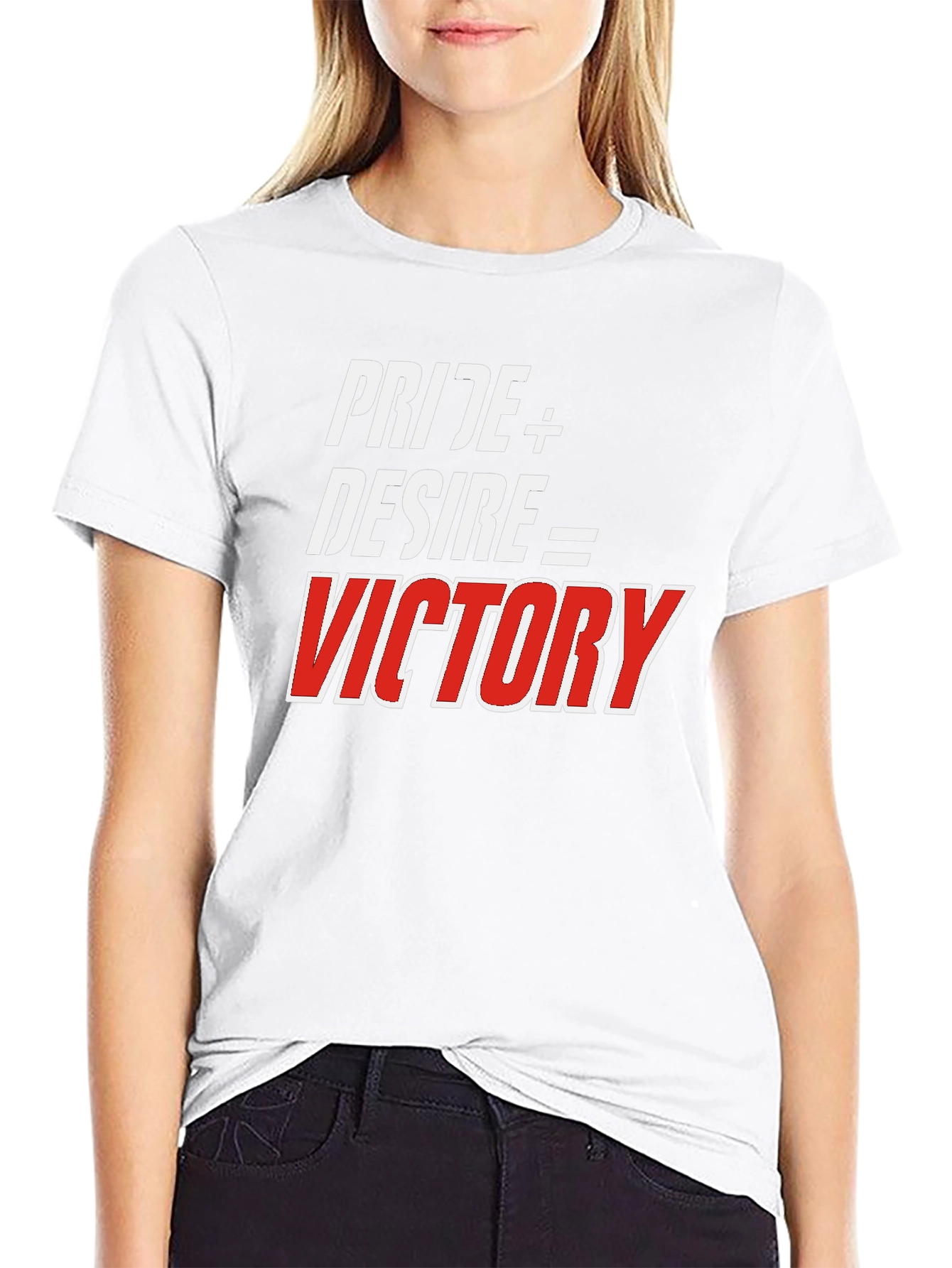 Pride Desire Victory Graphic T-Shirt