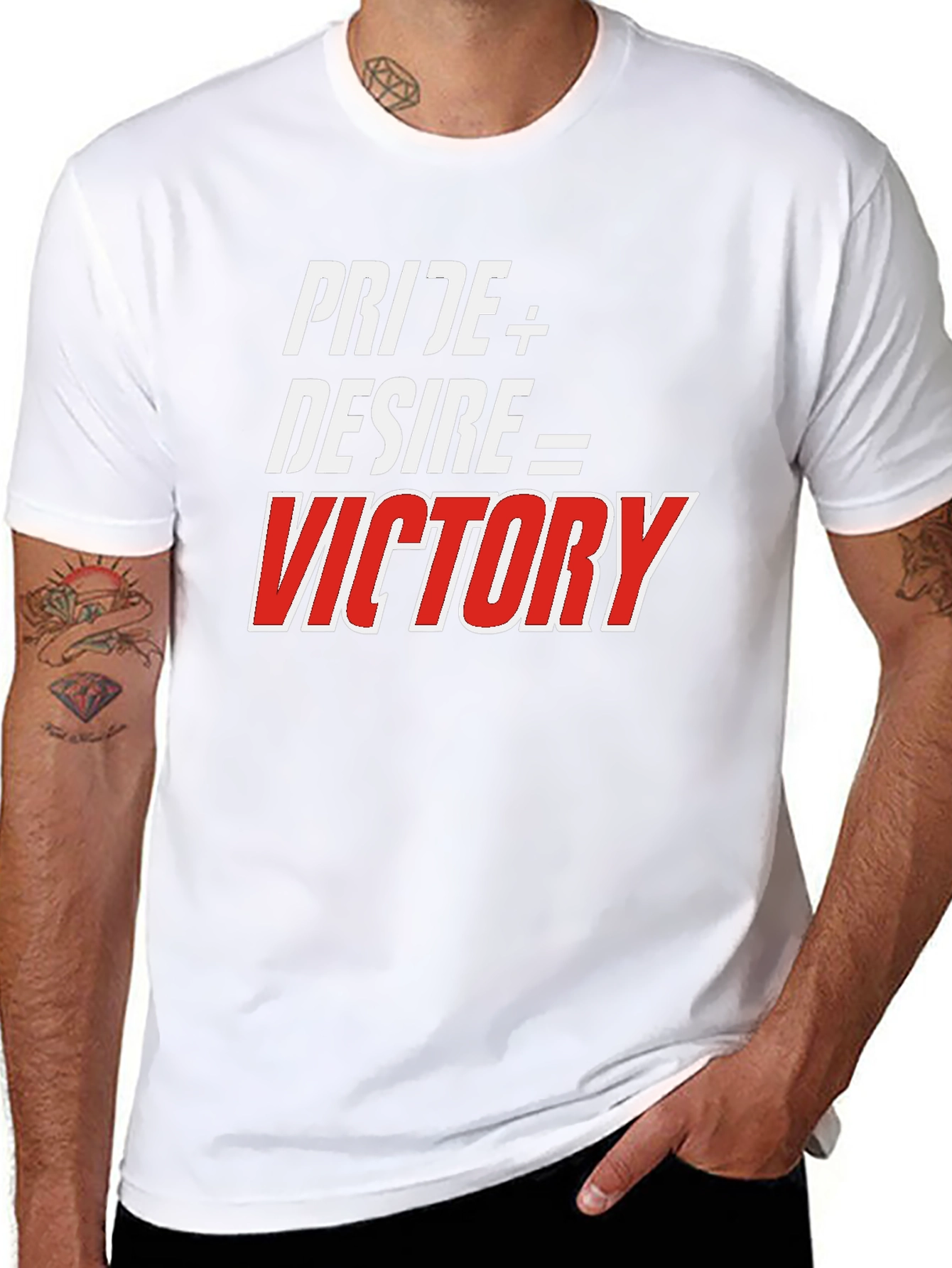 Pride Desire Victory Graphic T-Shirt